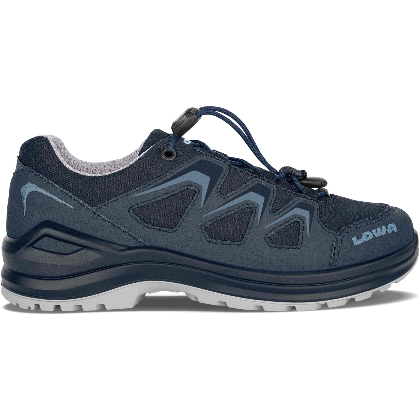 Picture of LOWA Innox Evo GTX Lo Junior Kids Shoes - steel blue (Size 30-35)