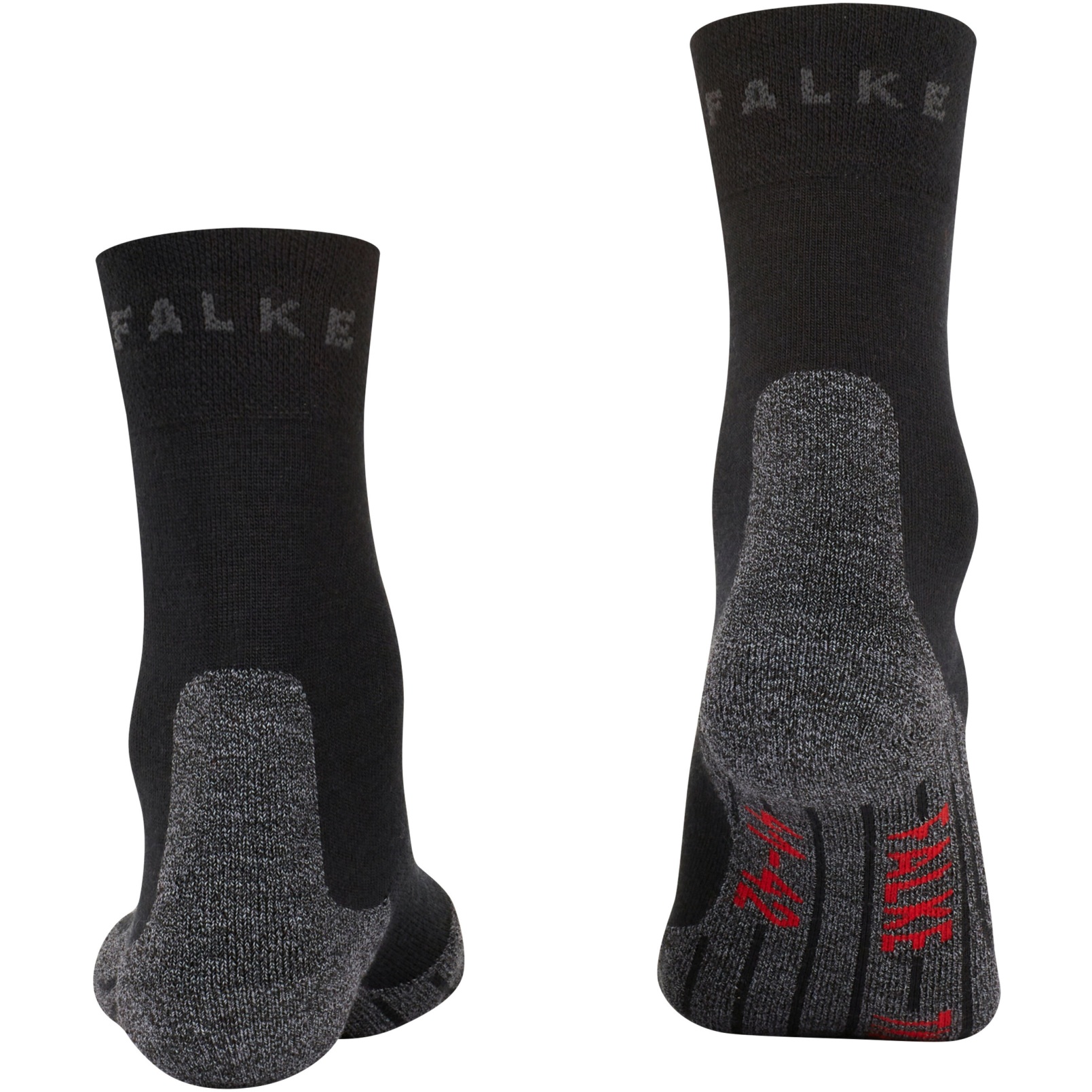 Falke, SK2 Intermediate calcetines de esquí hombres Black Mix gris, negro