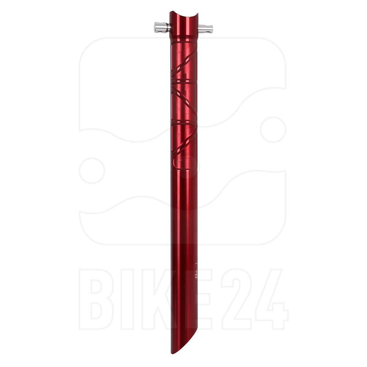 Picture of Tune Leichtes Stück Seat Post - 27.2mm - red