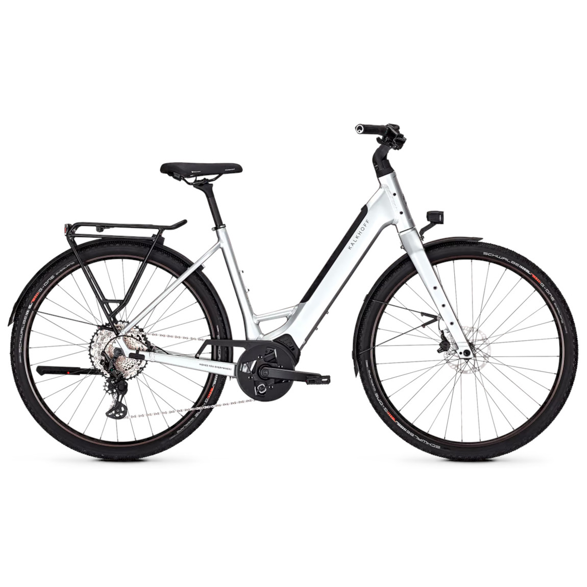 Produktbild von Kalkhoff ENDEAVOUR L EXCITE - Tiefeinstieg Trekking E-Bike - 2025 - nepalsilver gloss