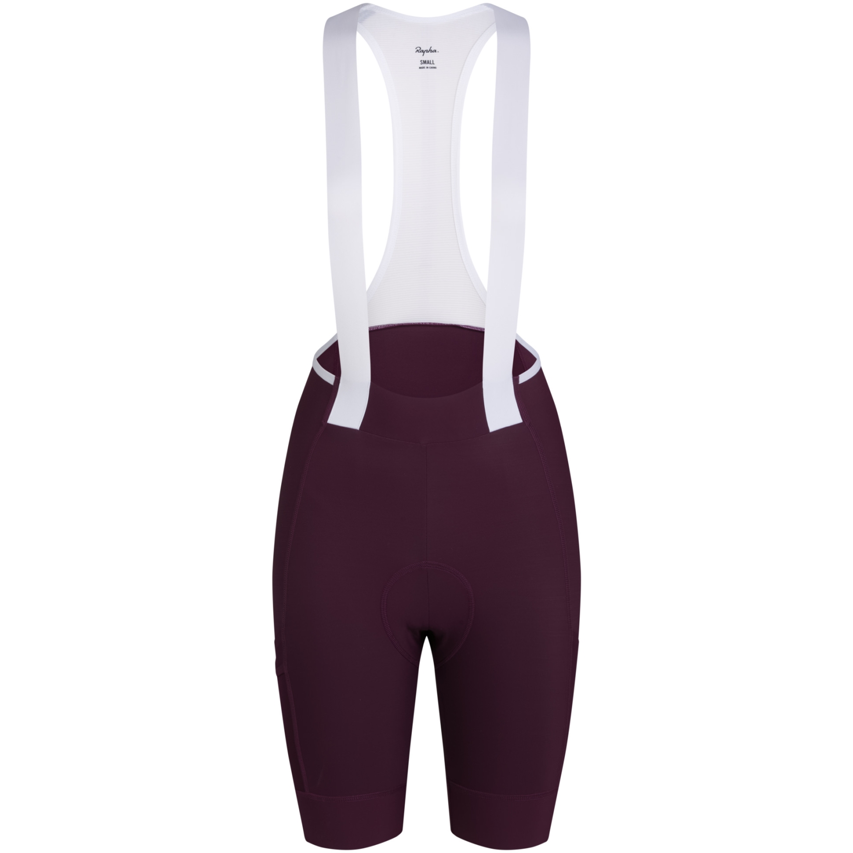 Rapha Brevet E. Cargo Bib Shorts Women - plum/white | BIKE24