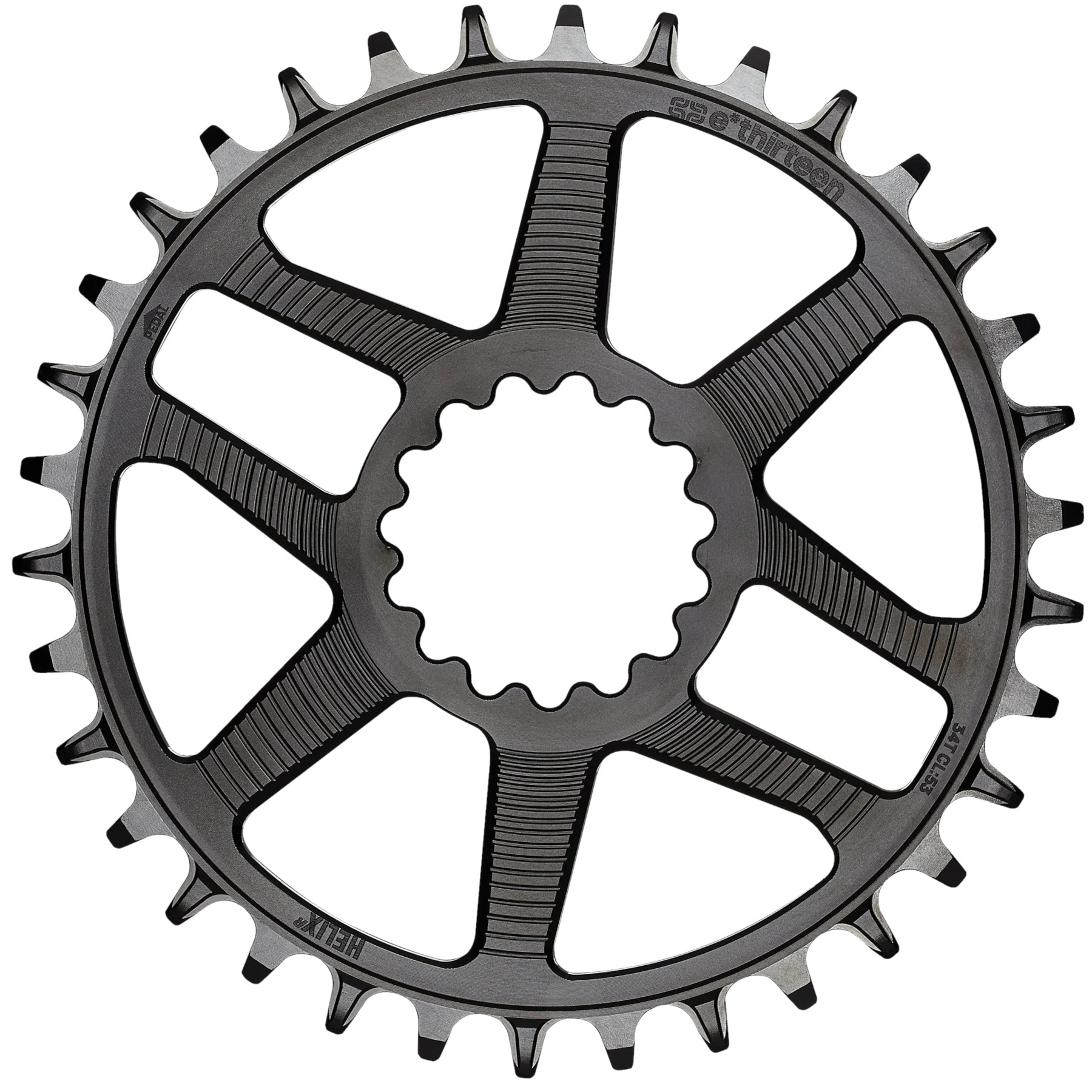 Picture of e*thirteen Helix R Direct Mount Chainring | 11/12-Speed | Boost/SuperBoost - black
