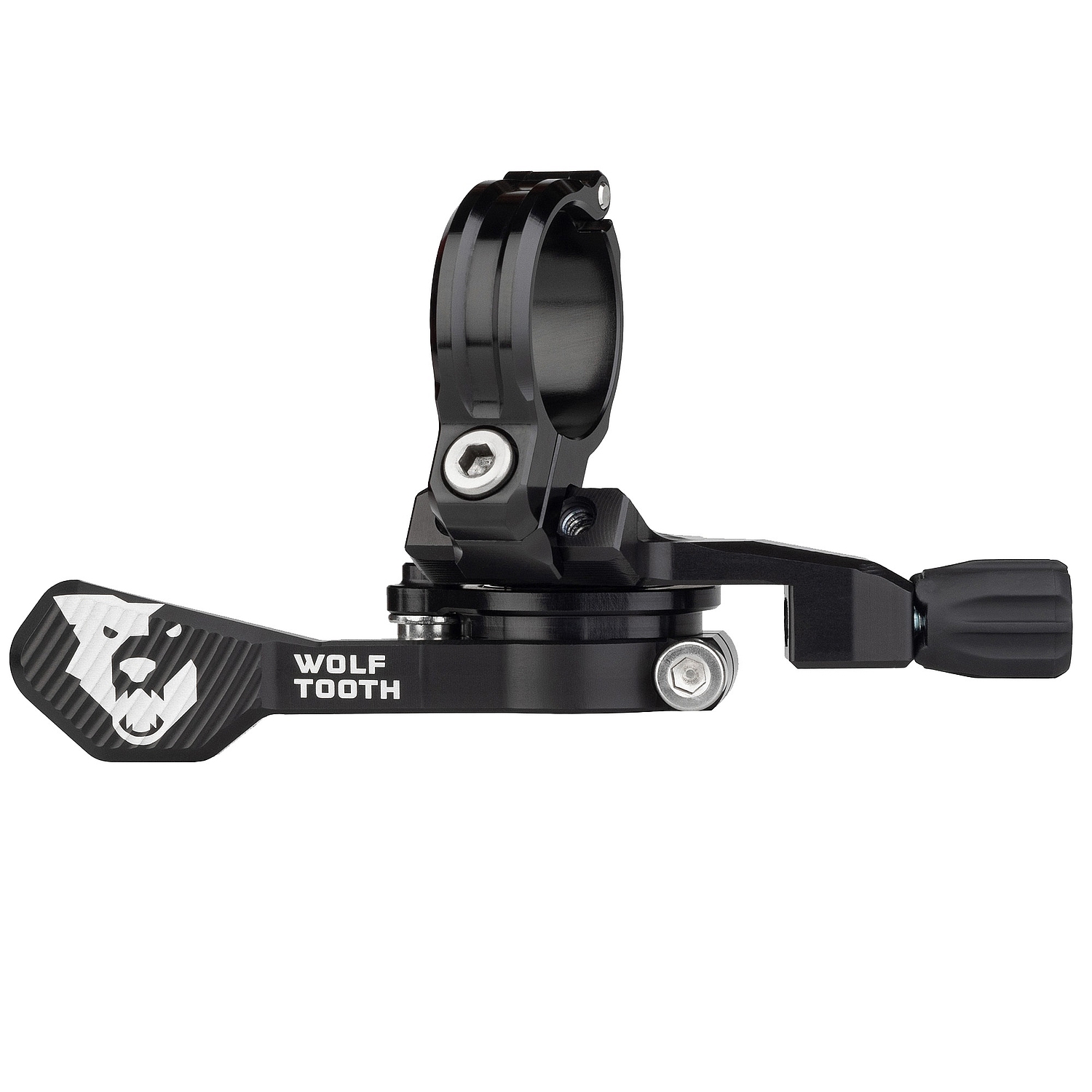 Productfoto van Wolf Tooth ReMote Pro - Remote Hendel met 22,2 mm Stuurklem - zwart