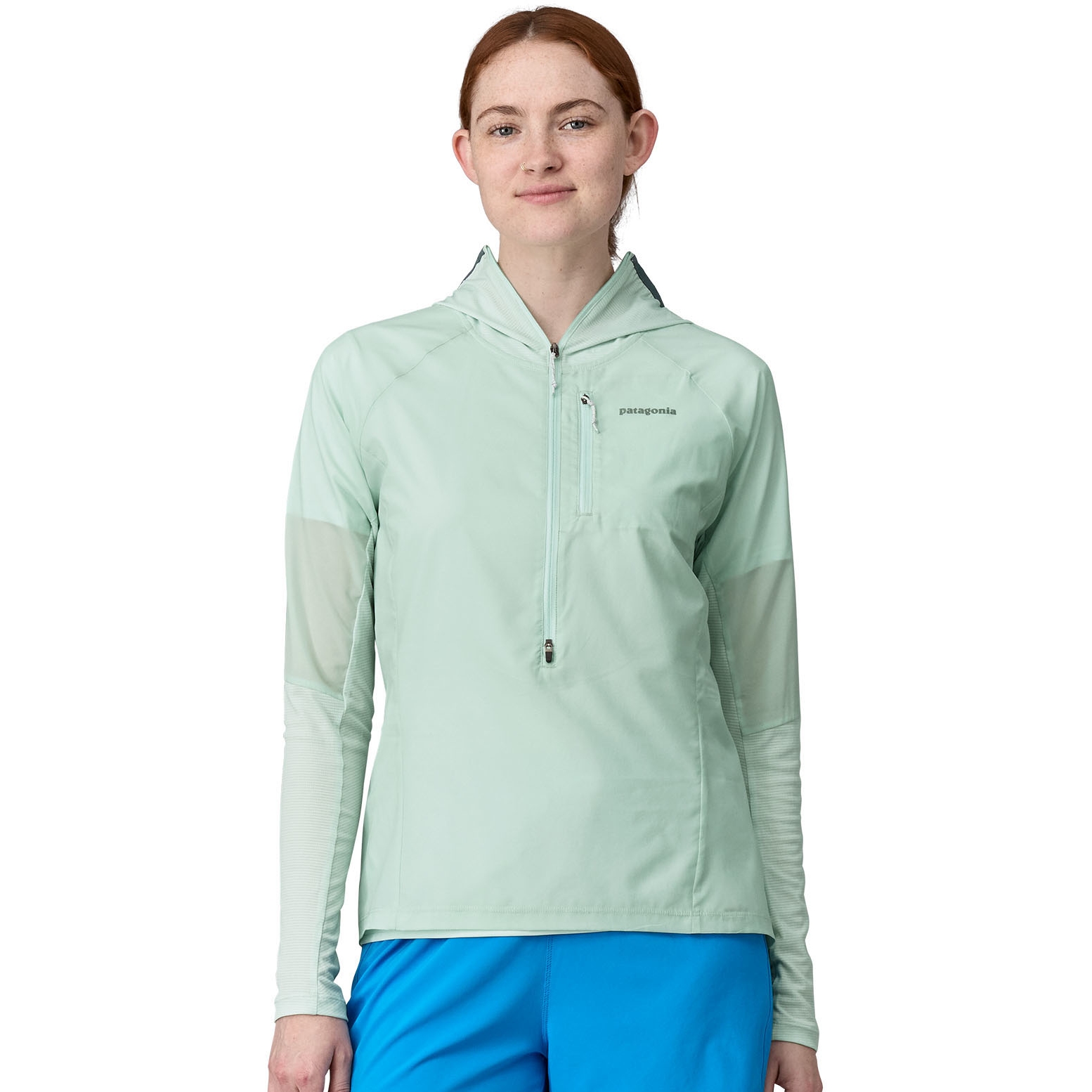 Produktbild von Patagonia Airshed Pro Pullover Damen - Wispy Green