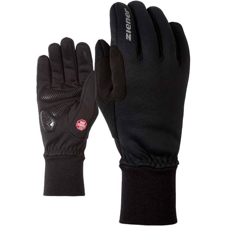 Productfoto van Ziener SMU 18 GWS 414 Fietshandschoenen - zwart