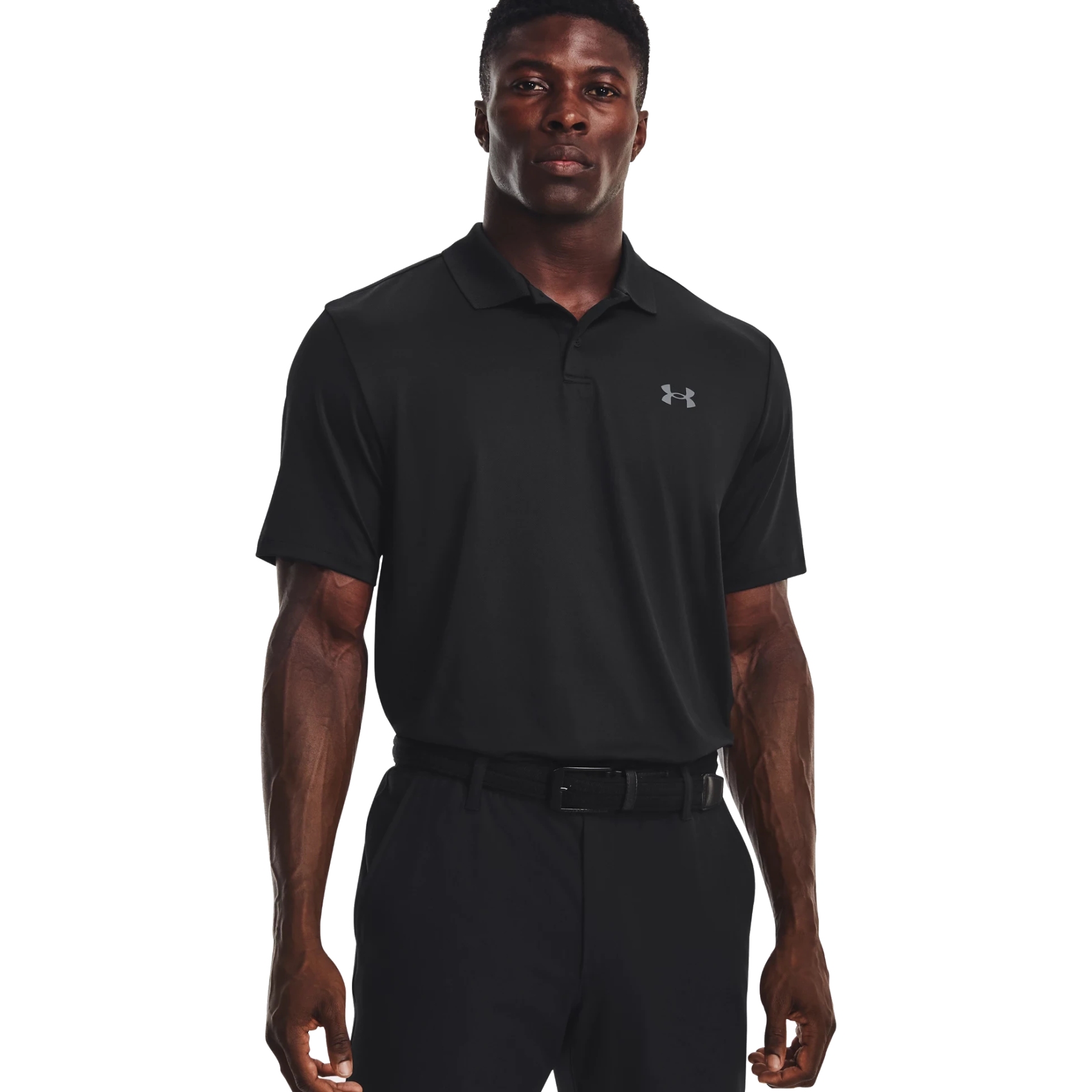 Under Armour UA Performance 3.0 Polo Shirt Men - Black/Pitch Gray