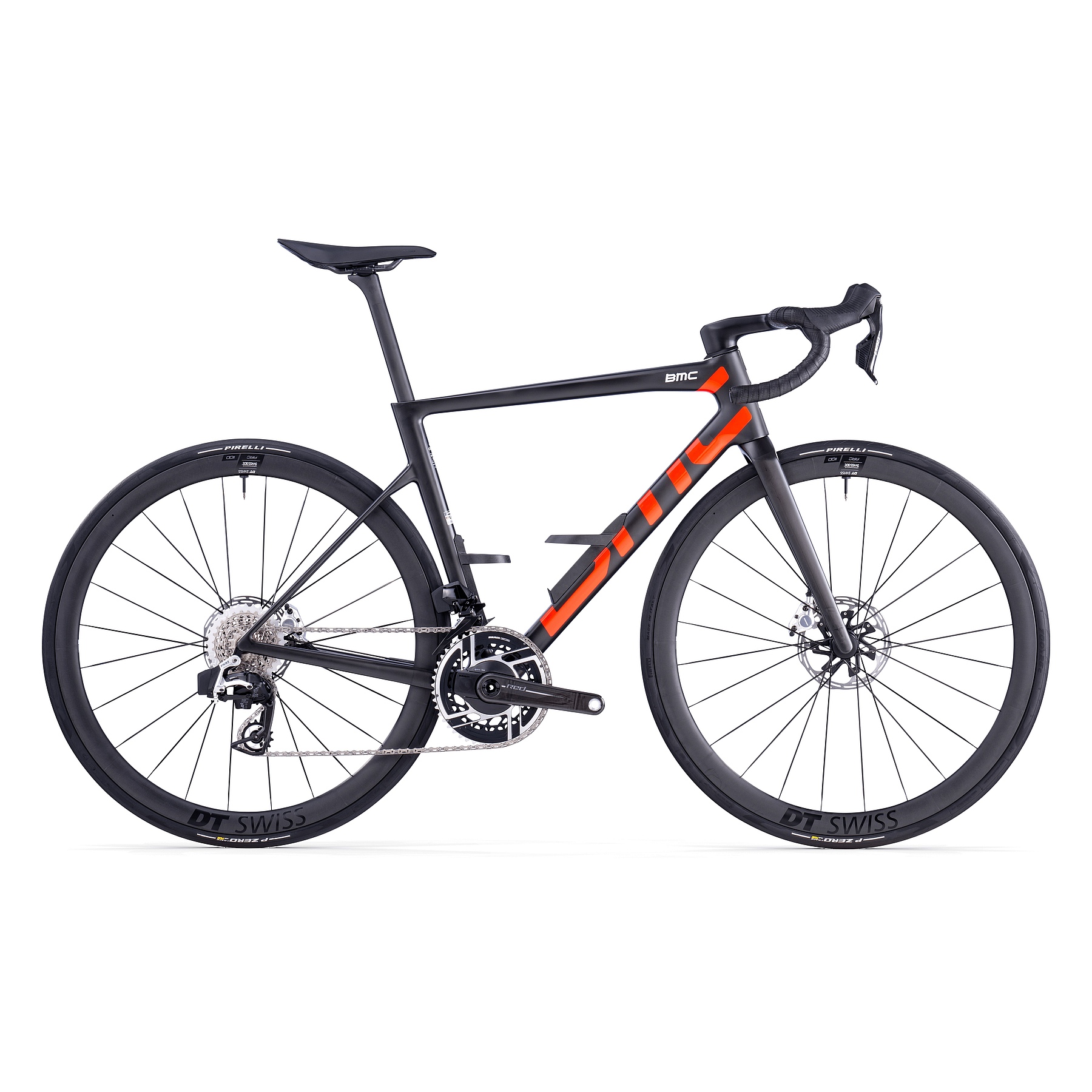 Photo produit de BMC Vélo Route Carbone - TEAMMACHINE SLR 01 ONE - 2026 - carbon / neon red