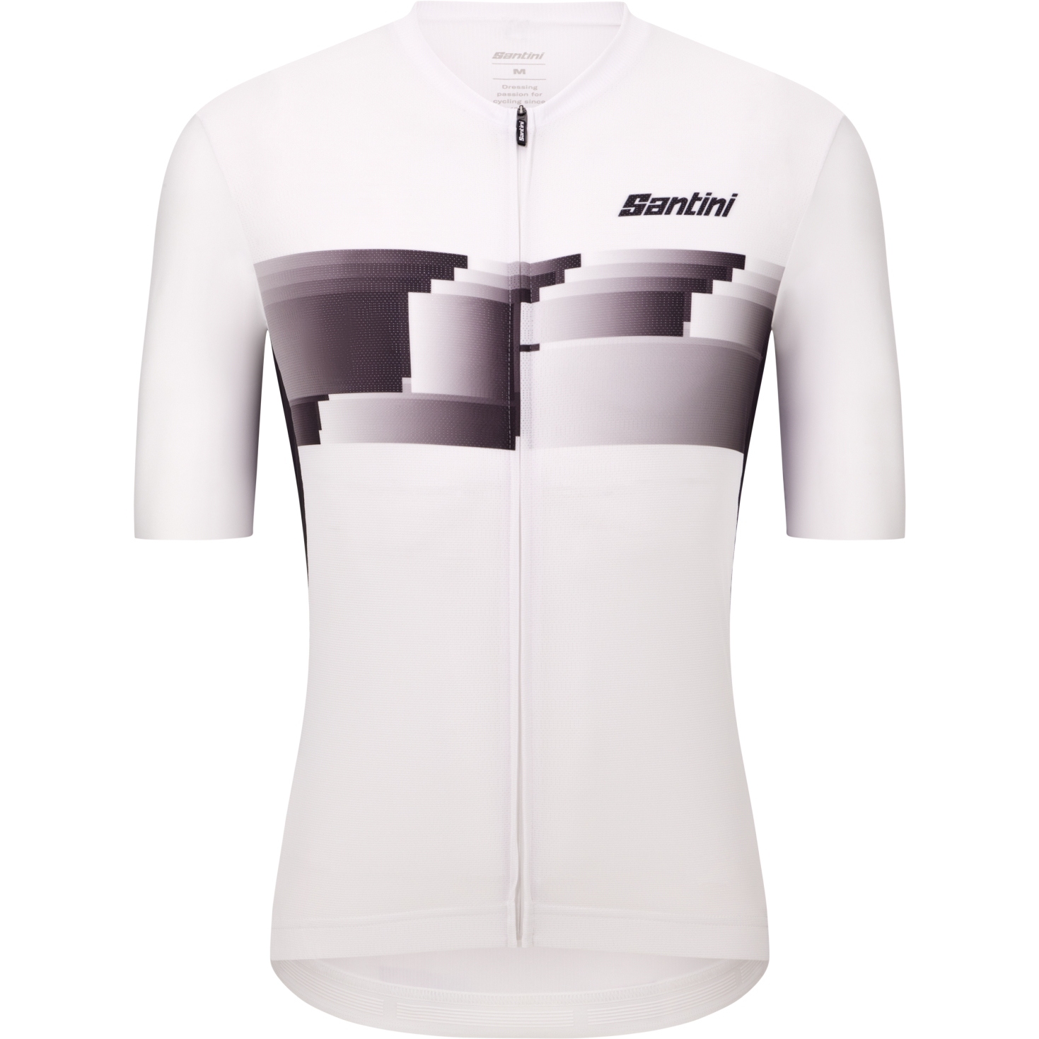 Santini Verve Short Sleeve Jersey Mens AS94075CVERVE - white BI