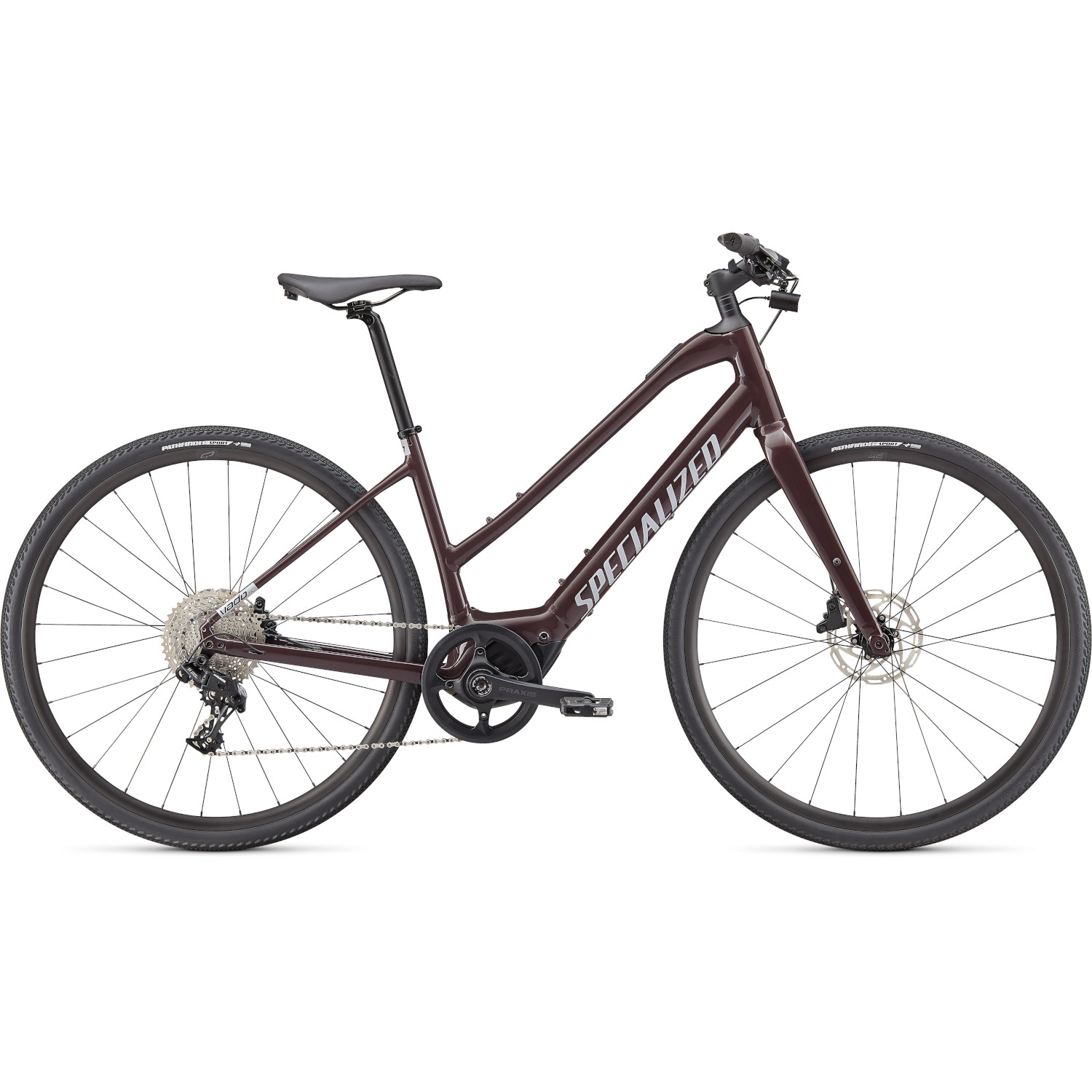 Picture of Specialized TURBO VADO 4.0 SL - Step-Through - Electric City Bike - 2023 - cast umber / silver reflective