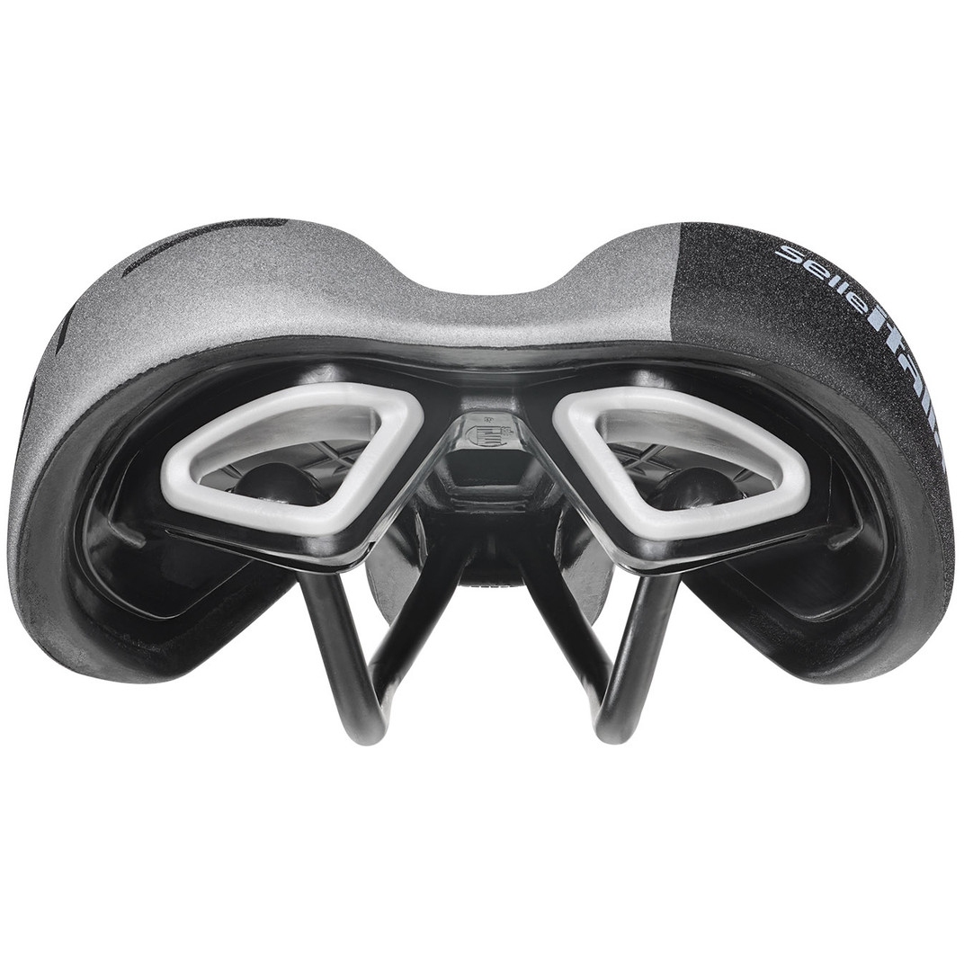 Sella Da Ciclismo Union Sport Saale RXS, Con Rotaie In Titanio, 290x130mm, 220g, Nero, Unisex