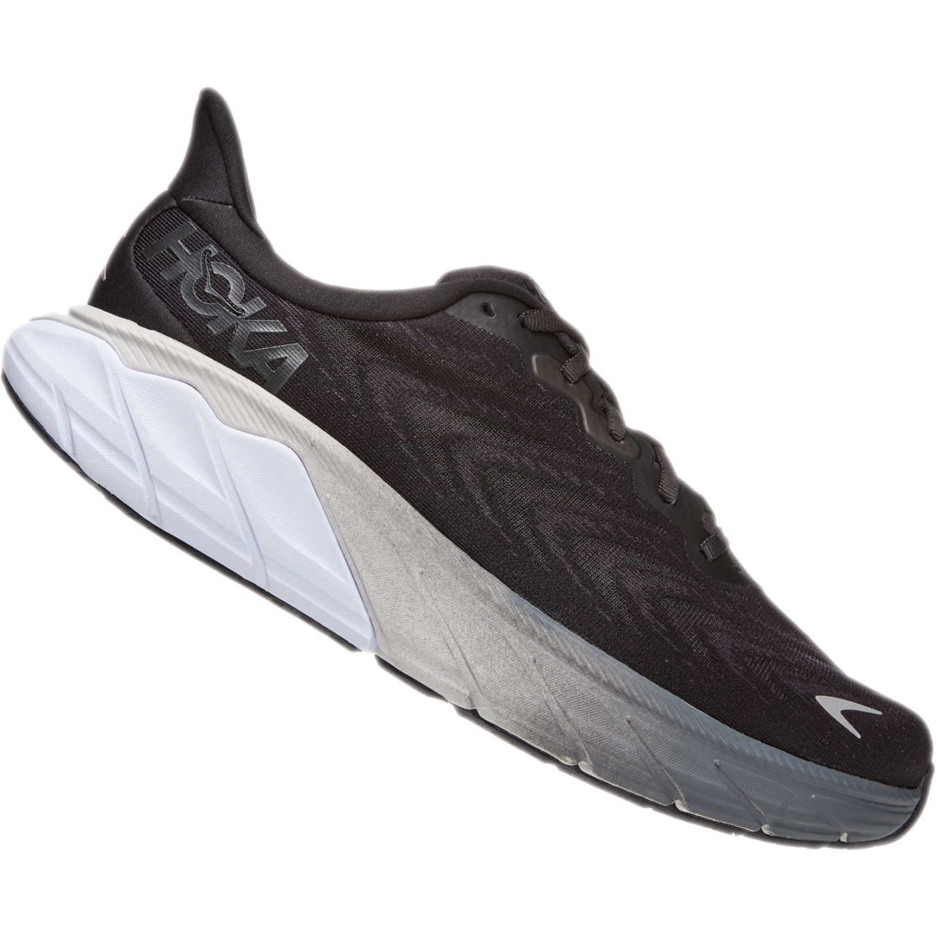 Picture of Hoka Arahi 6 Wide Running Shoes - black / white