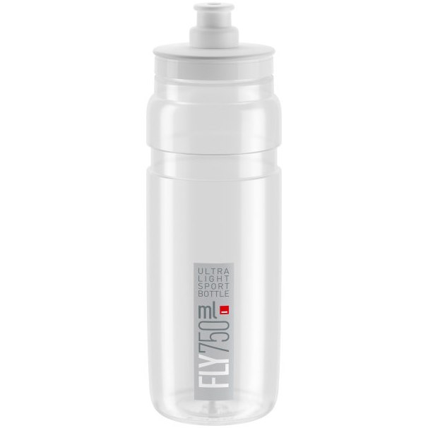 Produktbild von Elite Fly Trinkflasche 750ml - klar/grau