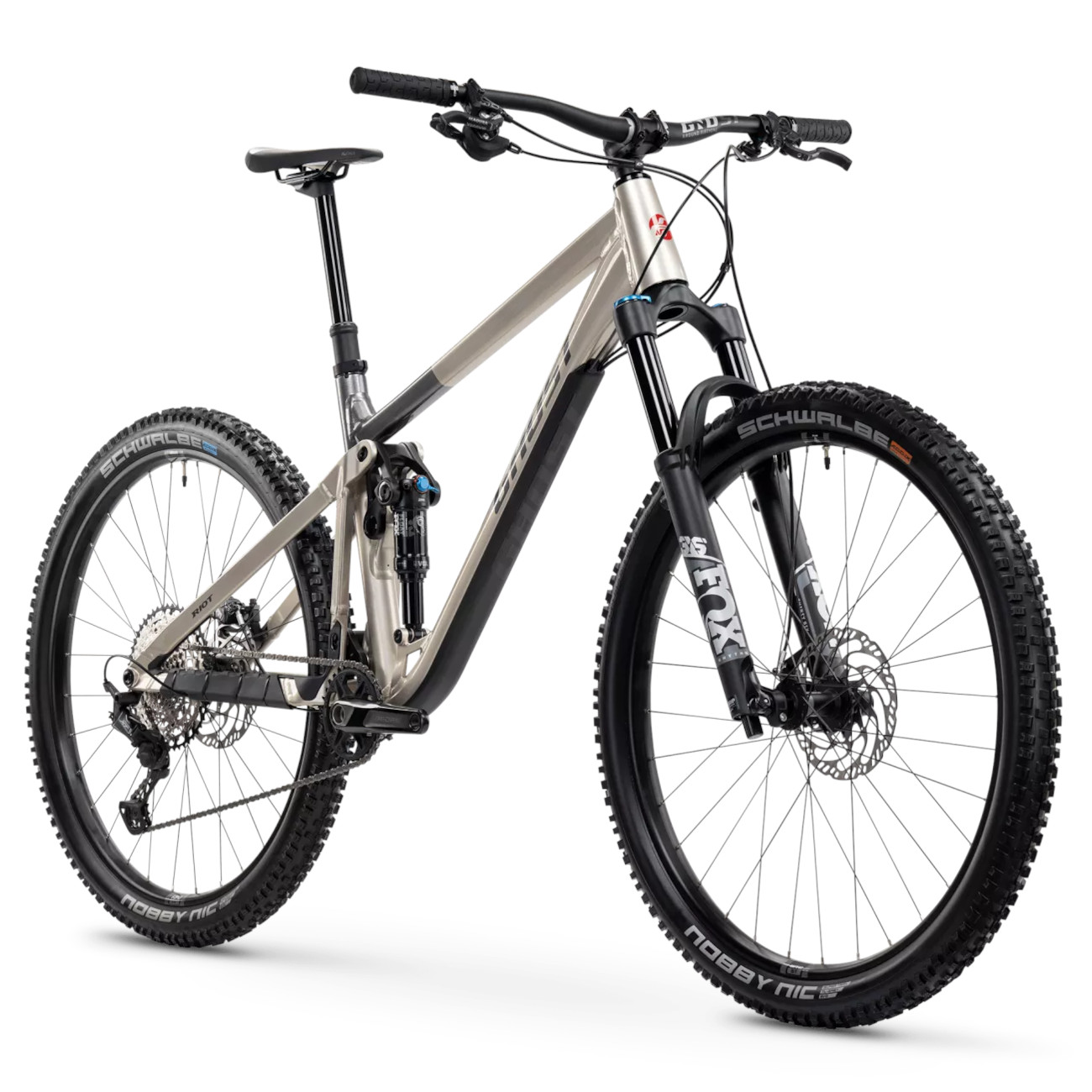 Ghost RIOT TRAIL AL UNIVERSAL Mountain Bike 2025 yellow sand storm  black glossy