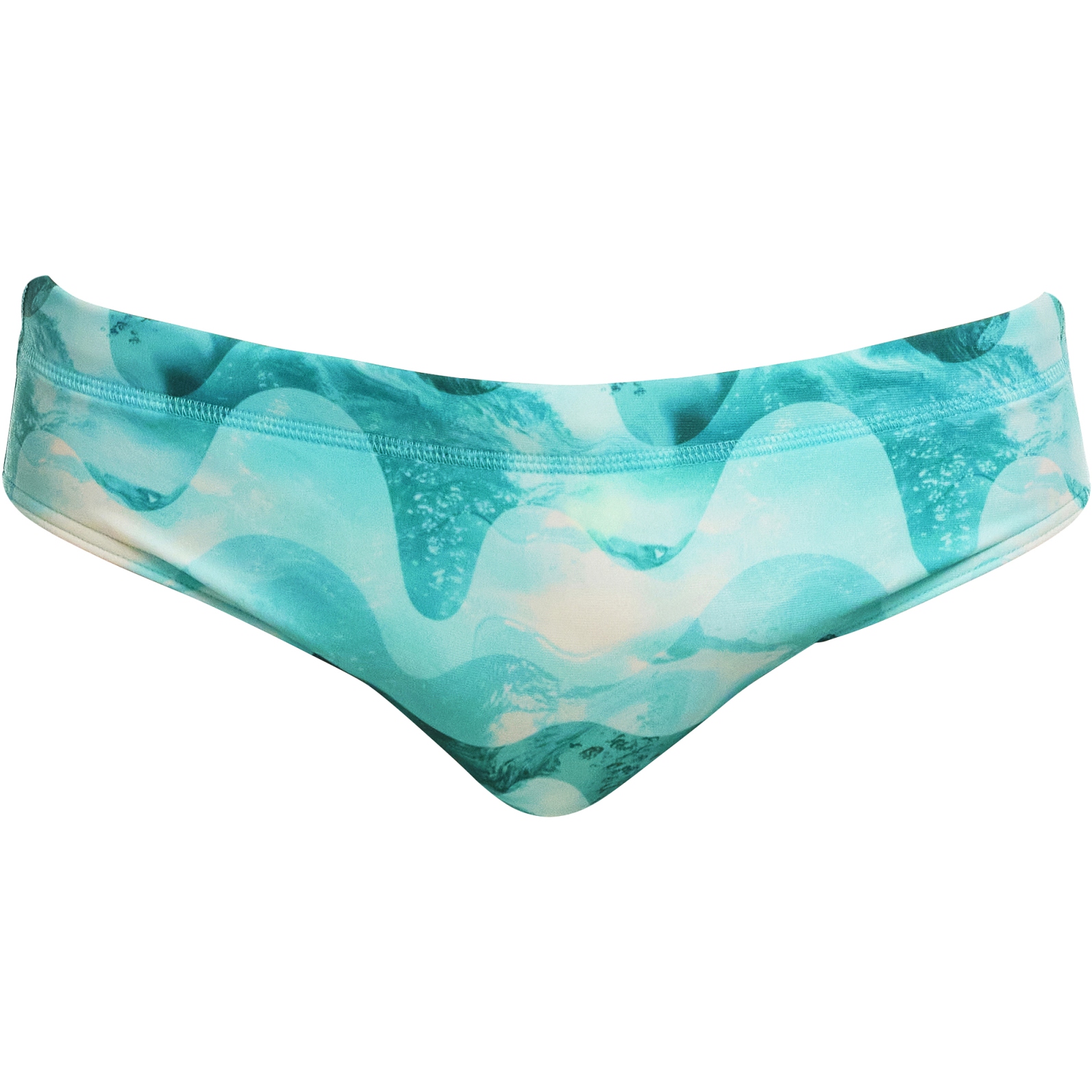 Produktbild von Funky Trunks Classic Badeslip Herren - Teal Wave