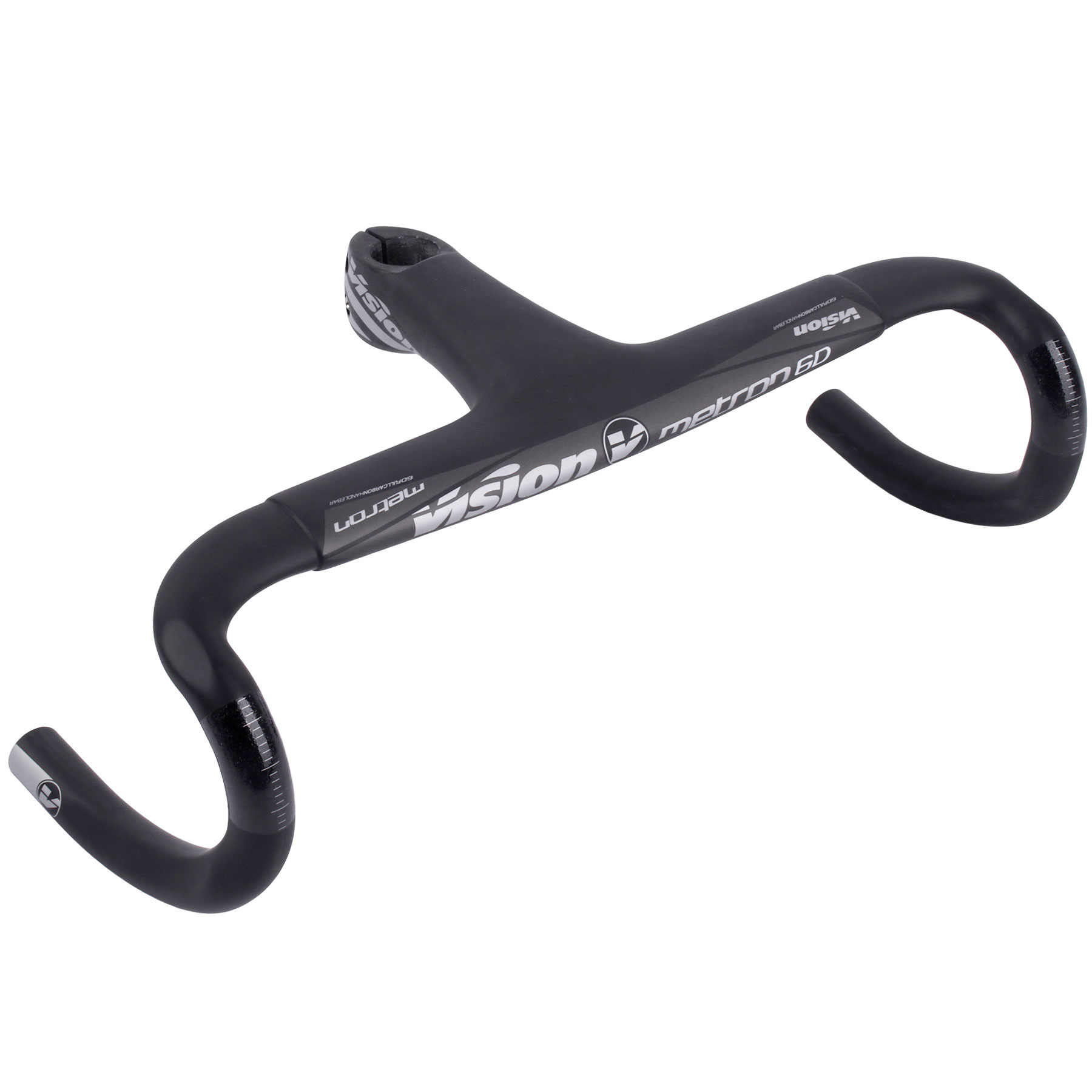 Picture of Vision Metron 6D Integrated Road Handlebar + Stem - UD Carbon