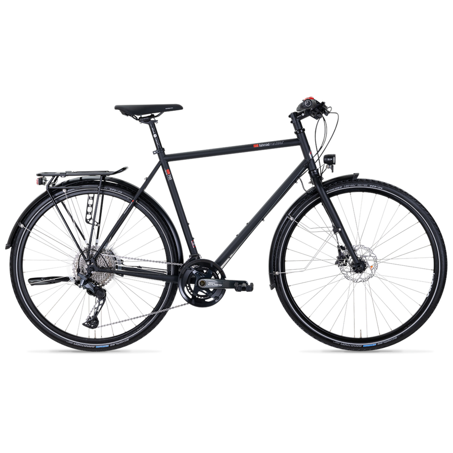 Foto de vsf fahrradmanufaktur T-700 - Bicicleta Trekking - 2025 - ebony matt