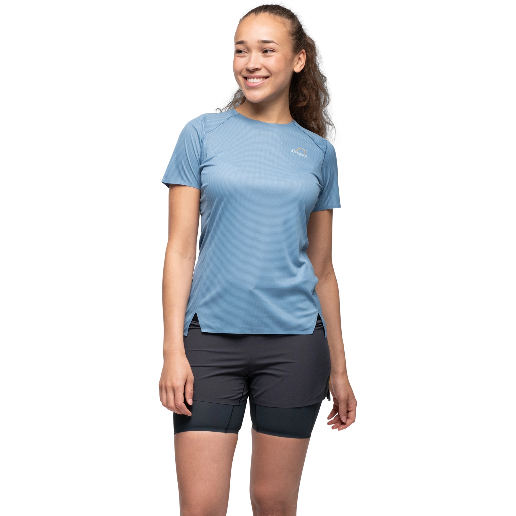 Produktbild von Bergans Y LightLine Fast T-Shirt Damen - elemental blue