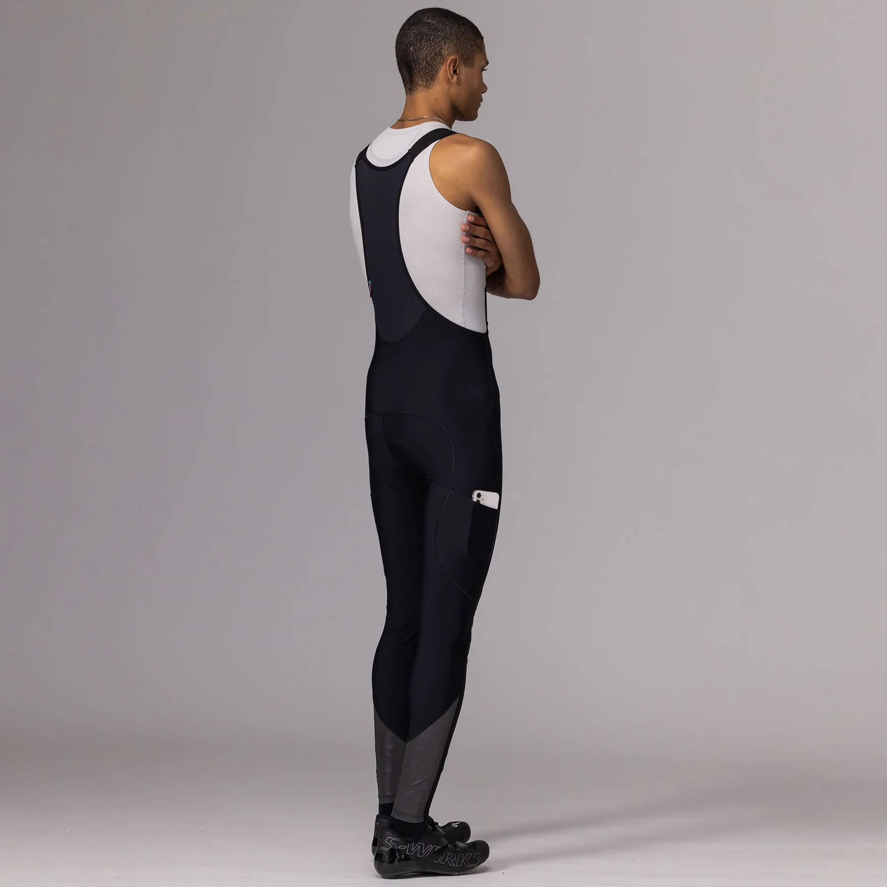 Velocio Mens Thermal Bib Tights (Black)