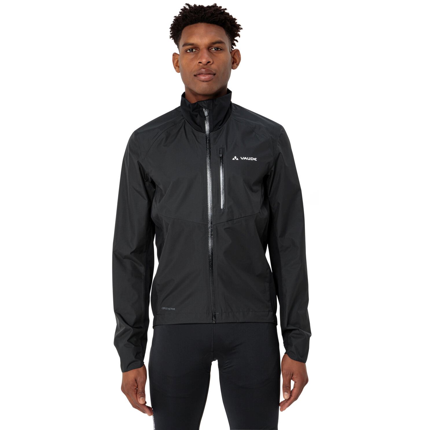 Produktbild von Vaude Kuro Regenjacke Herren - schwarz uni