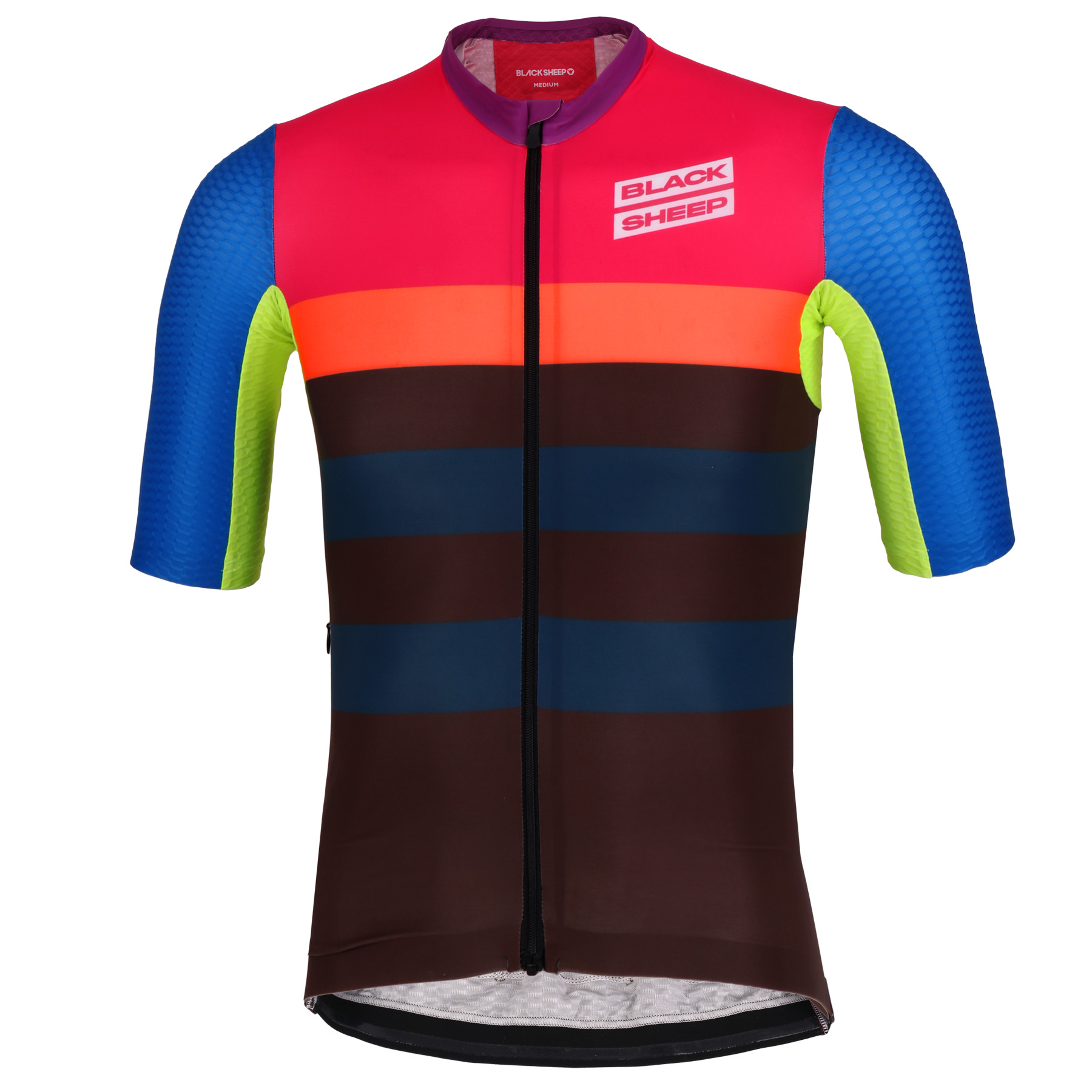 Picture of Black Sheep Cycling Racing Aero Short Sleeve Jersey 2.0 - San Remo Monument