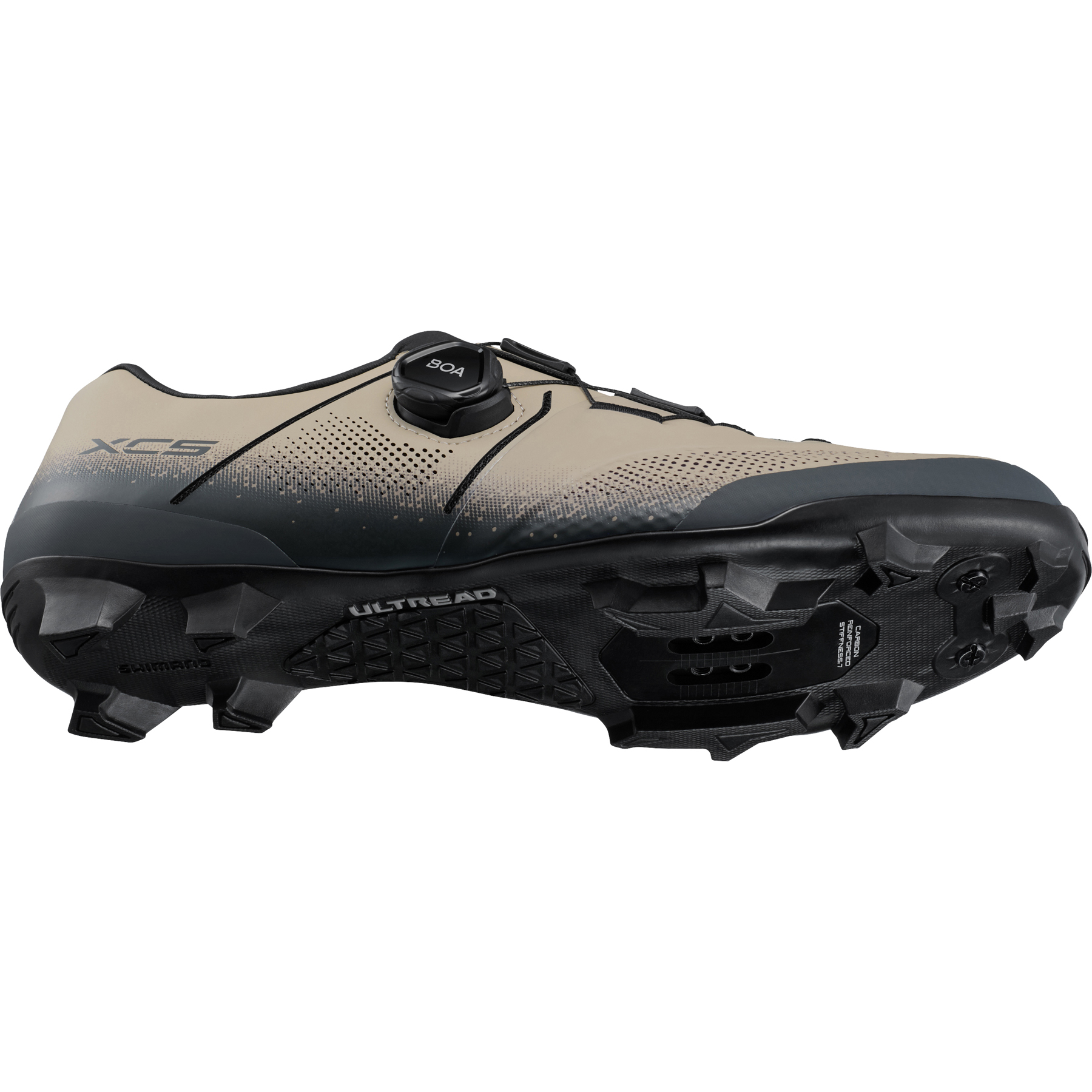 Shimano SH-XC503 Bike Shoes Men - Wide - Sand Beige | BIKE24