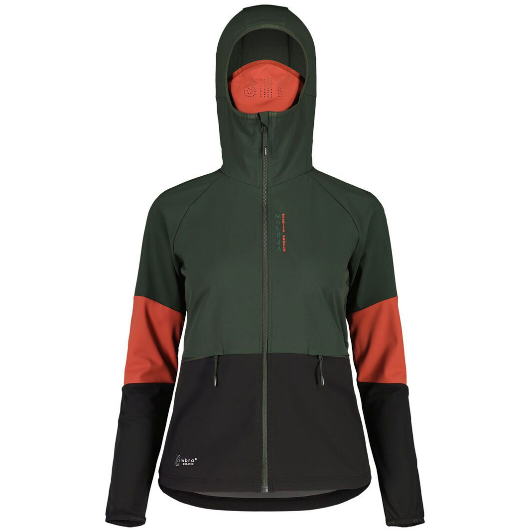 Photo produit de Maloja Hybride Veste Femme - SonnblickM. Ski Touring - deep forest 0550