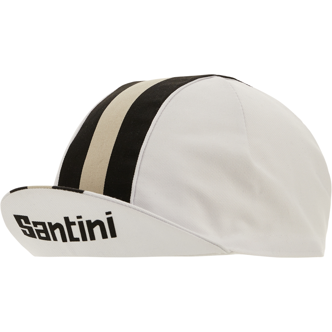 white cycling cap