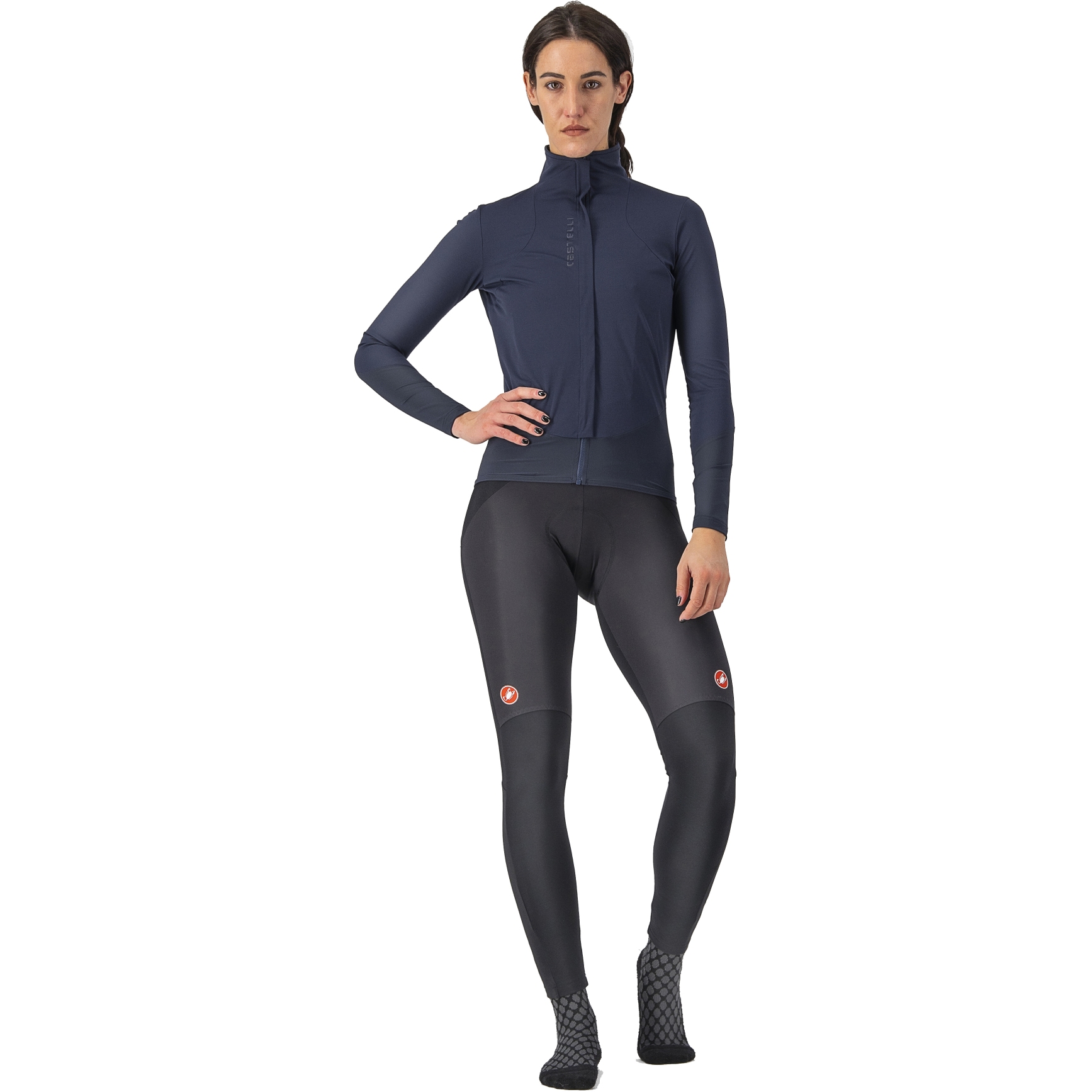 Castelli Beta RoS Jacket Women - savile blue 414 - 2nd Choice