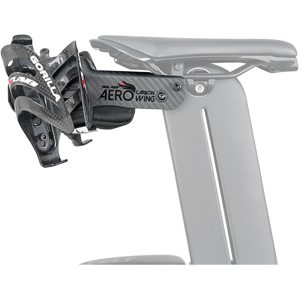Picture of XLAB Aero Carbon Wing Carrier - Gorilla Cages - black