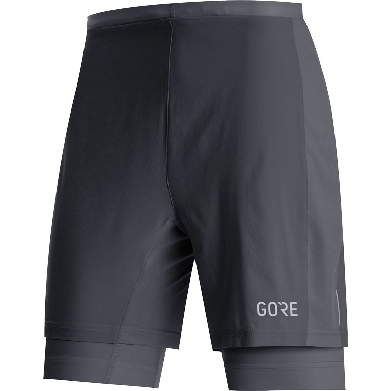 Productfoto van GOREWEAR R5 2in1 Shorts Heren - zwart 9900