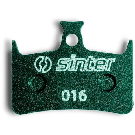Plaquettes de frein HOPE support acier V4 Verte