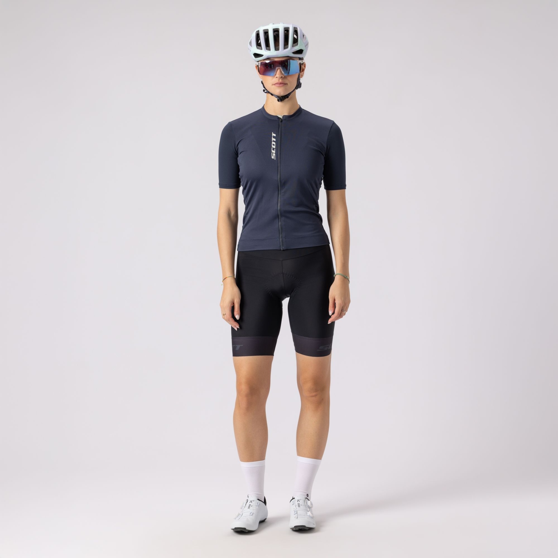 Maillot De Cyclisme SCOTT Taille XL – Bleu, Noir, Rouge – Occasion – Respirant