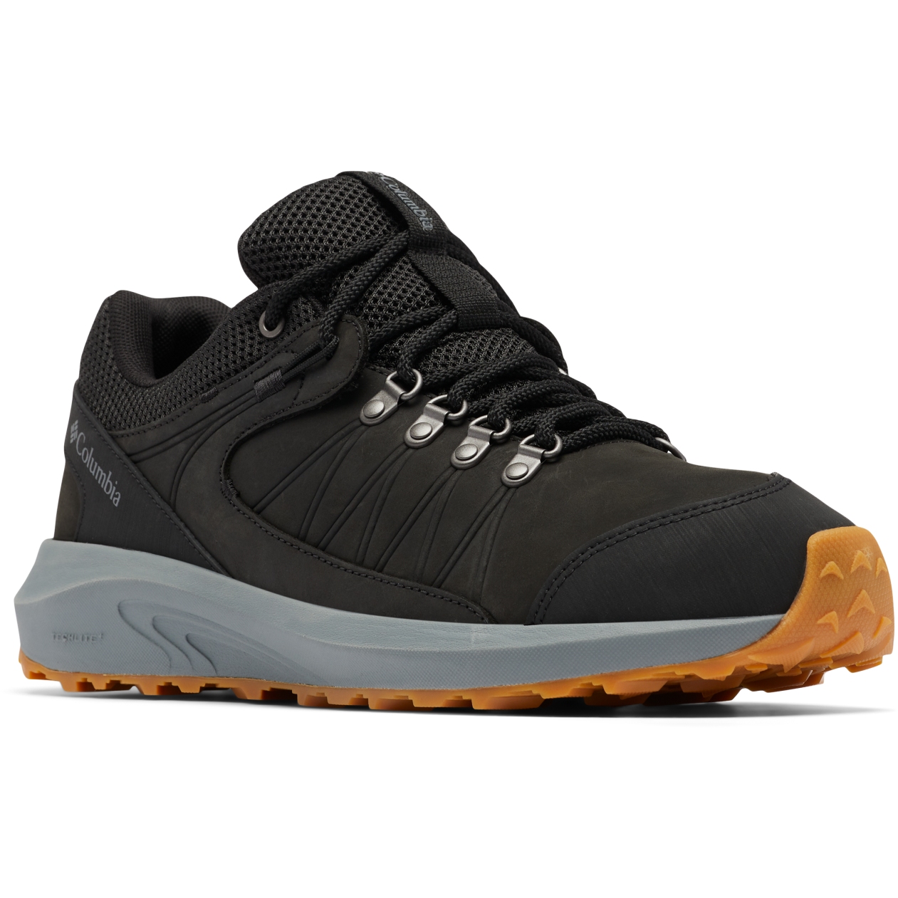 Picture of Columbia Trailstorm Crest Waterproof Hiking Shoes - Black, Ti Grey Steel