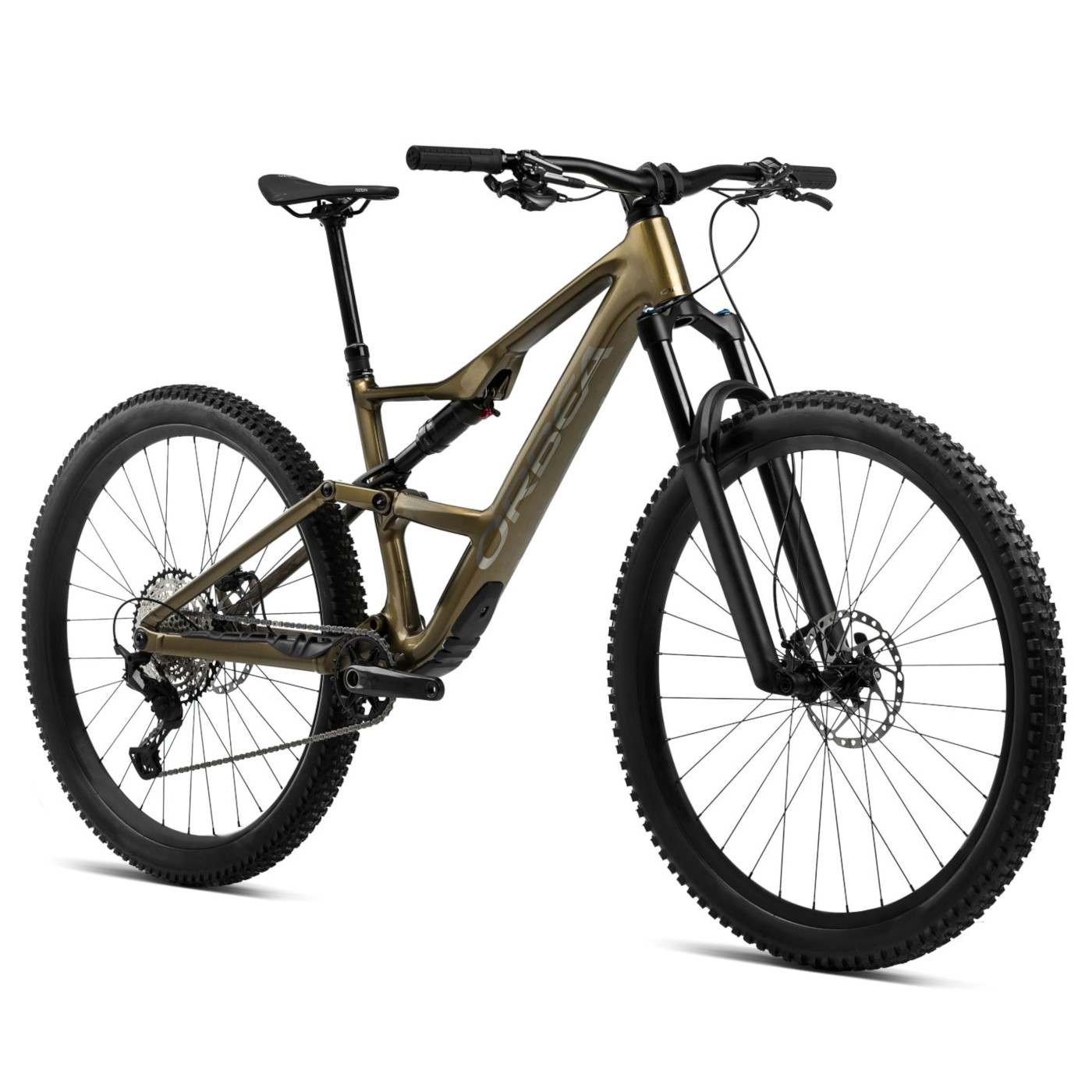 Orbea OCCAM LT H20 29 Mountain Bike 2024 Metallic Olive Green Titanium Black gloss