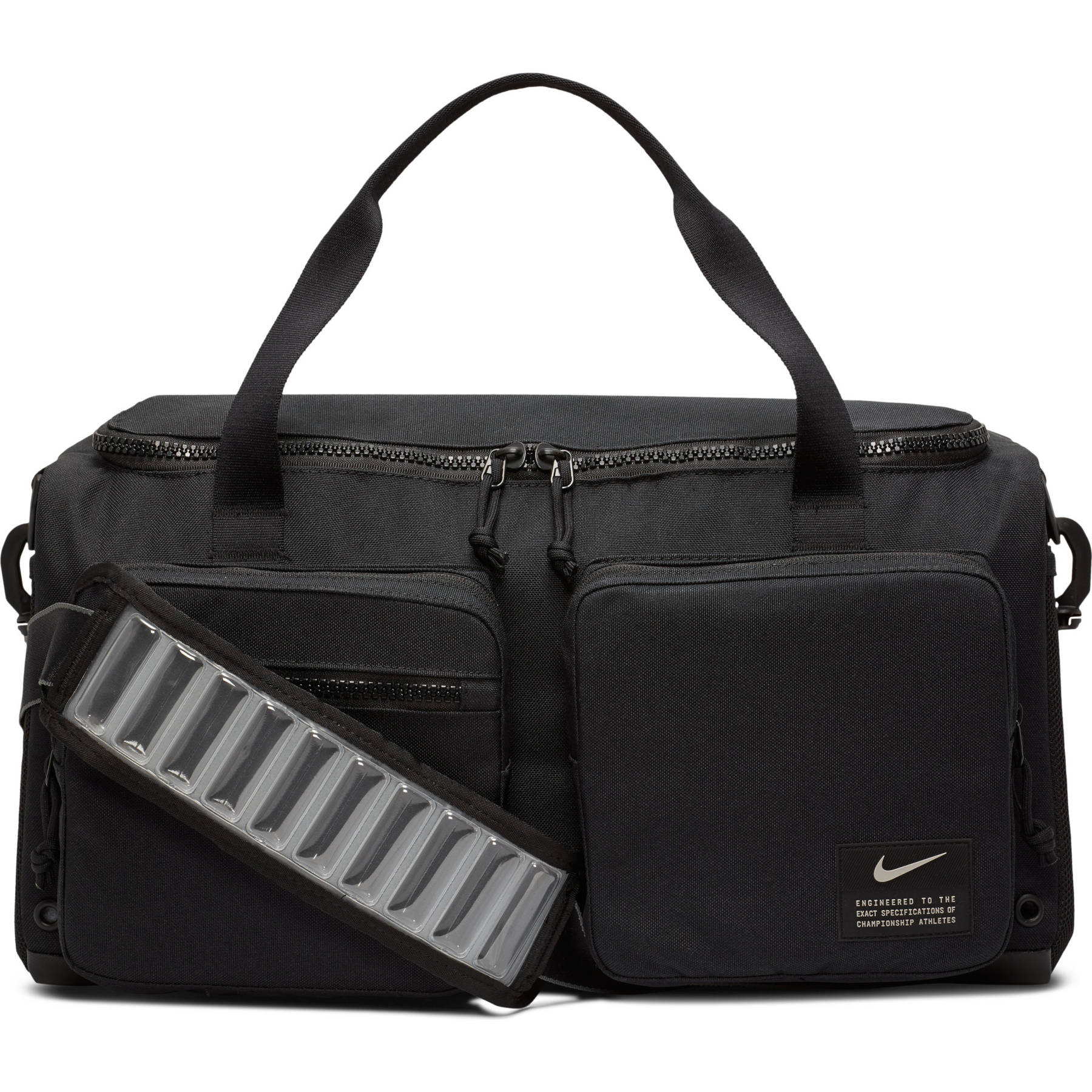 Picture of Nike Utility Power Training Duffel Bag (Small) - black/black/enigma stone CK2795-010