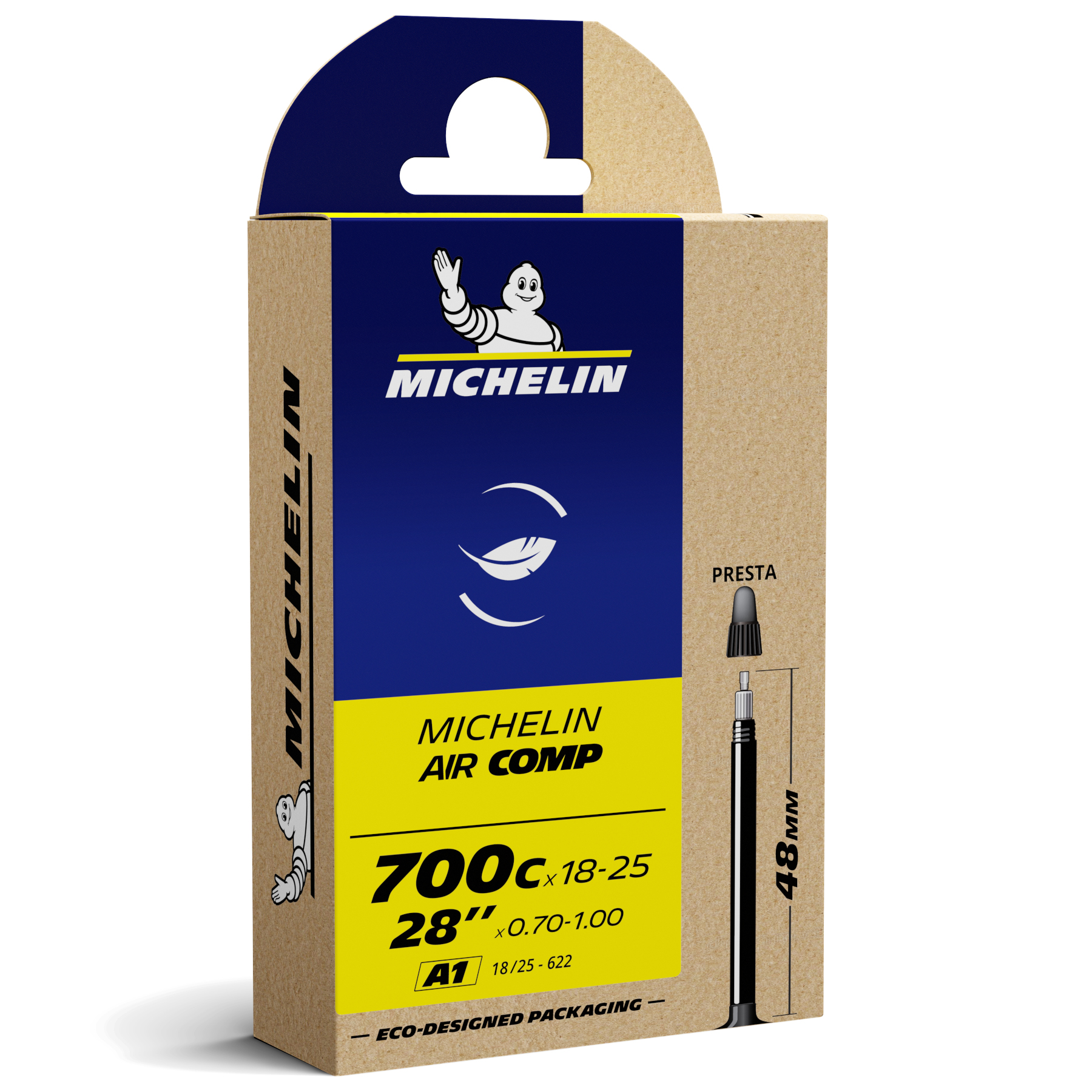 Picture of Michelin Air Comp Inner Tube - 28&quot; | Road | 18-25mm