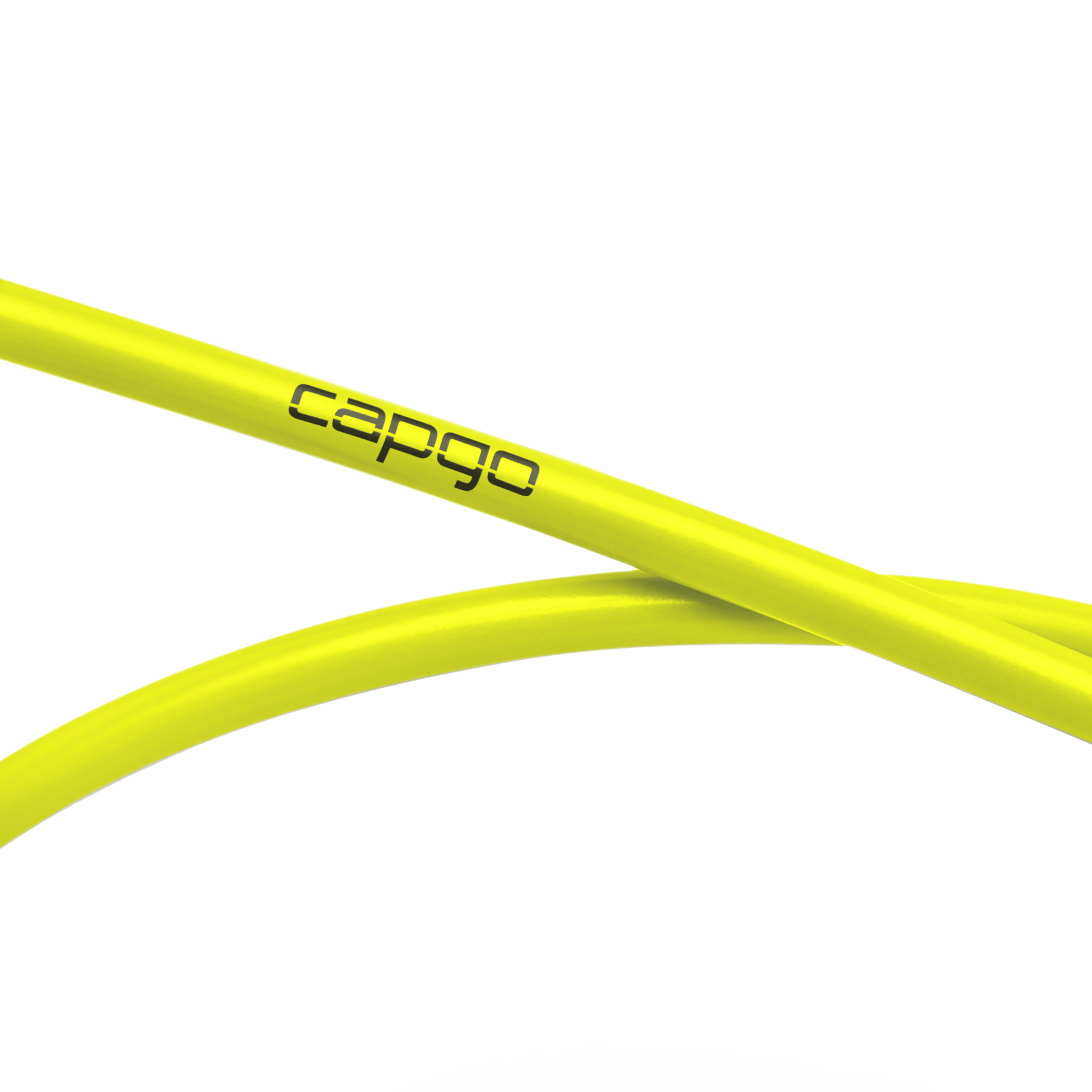Productfoto van capgo Blue Line Shift Cable Housing - 4 mm - PTFE - 3000 mm - neon yellow