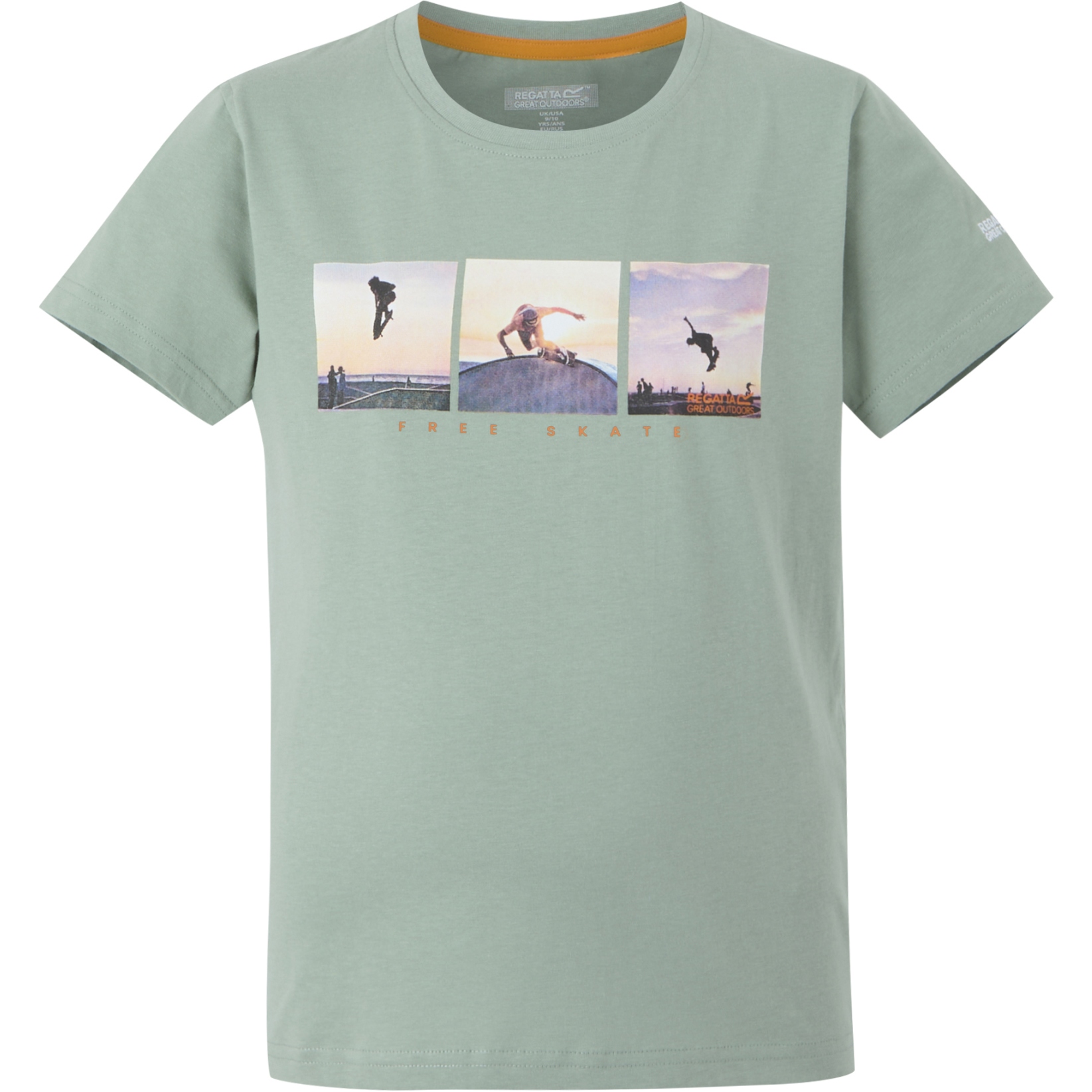Picture of Regatta Bosley VIII T-Shirt Kids - Glacier R6B