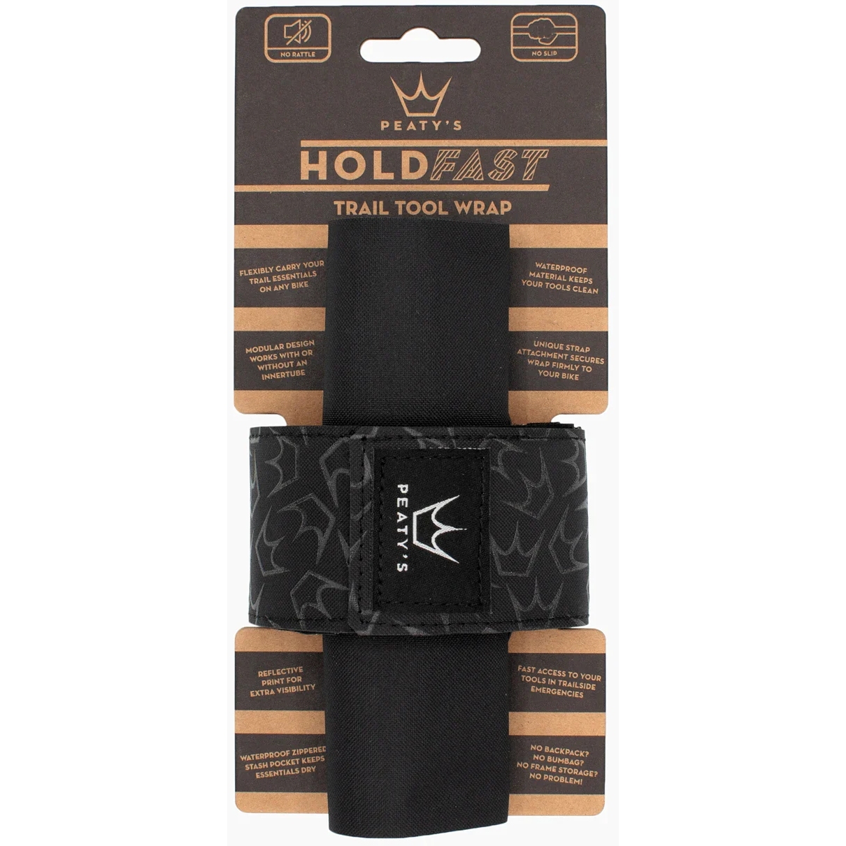 Picture of Peaty&#039;s HoldFast Trail Tool Wrap - nightrider black