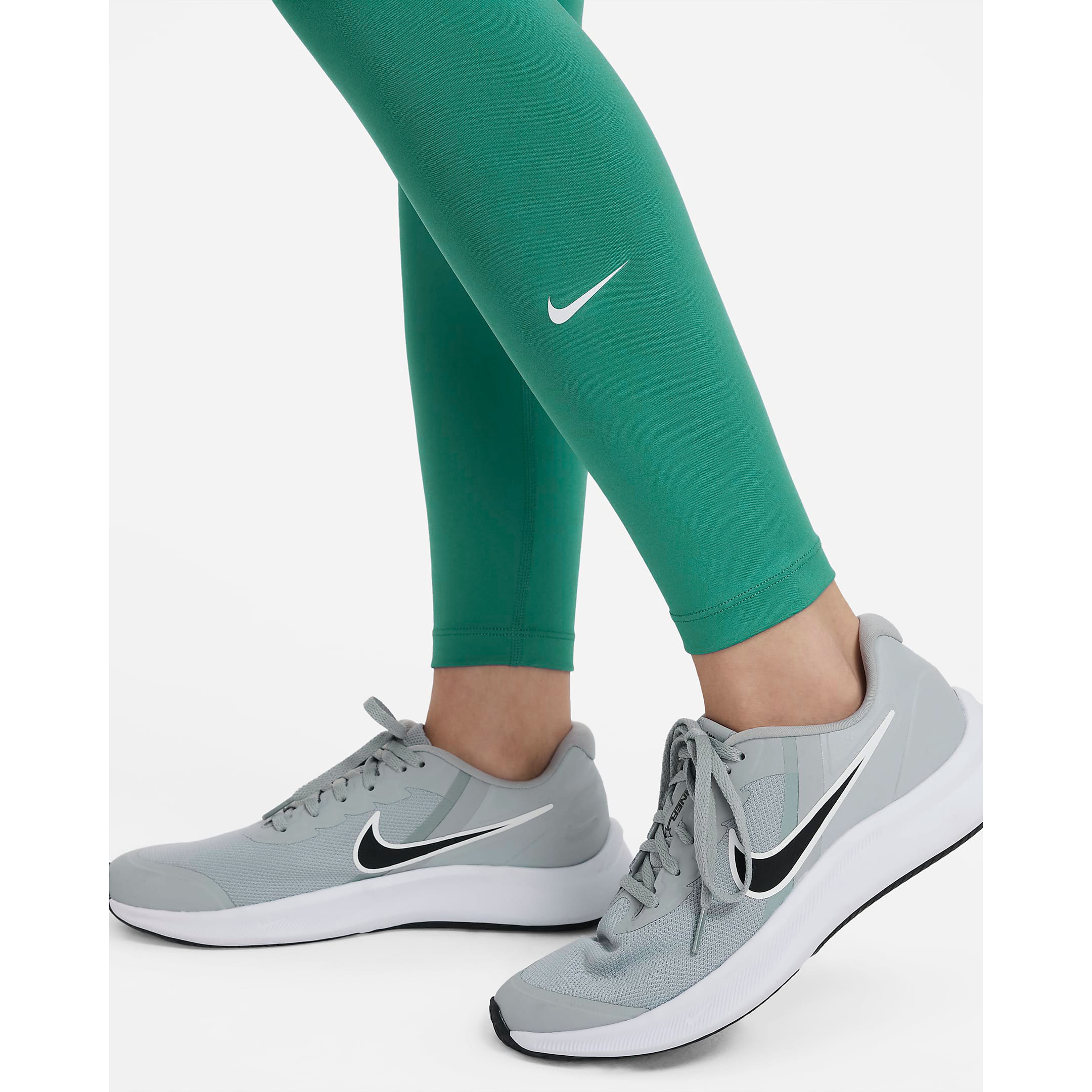 Nike Mallas Niños - Dri-FIT One - clear jade/white DQ8836-317