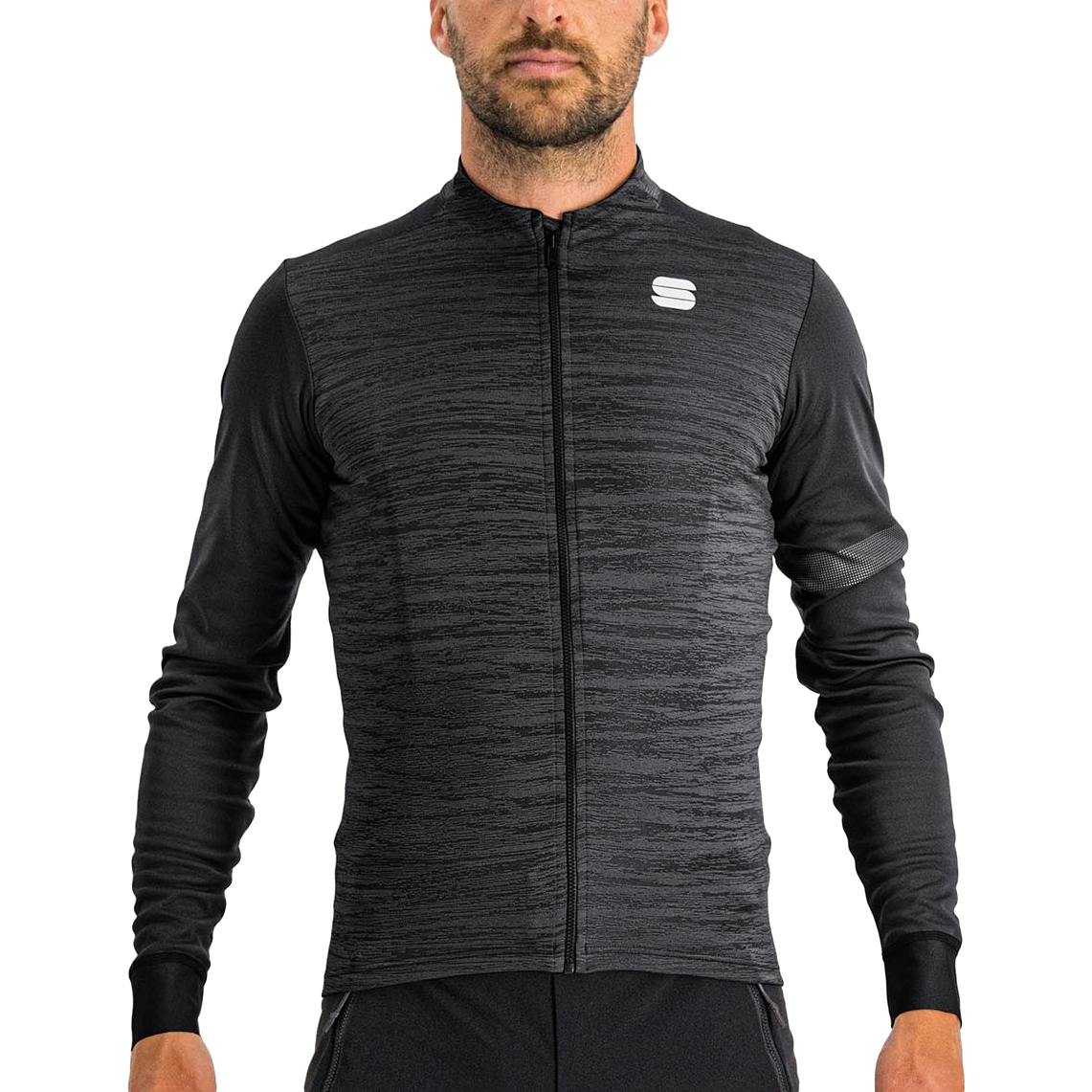Picture of Sportful SuperGiara Thermal Jersey - 002 Black