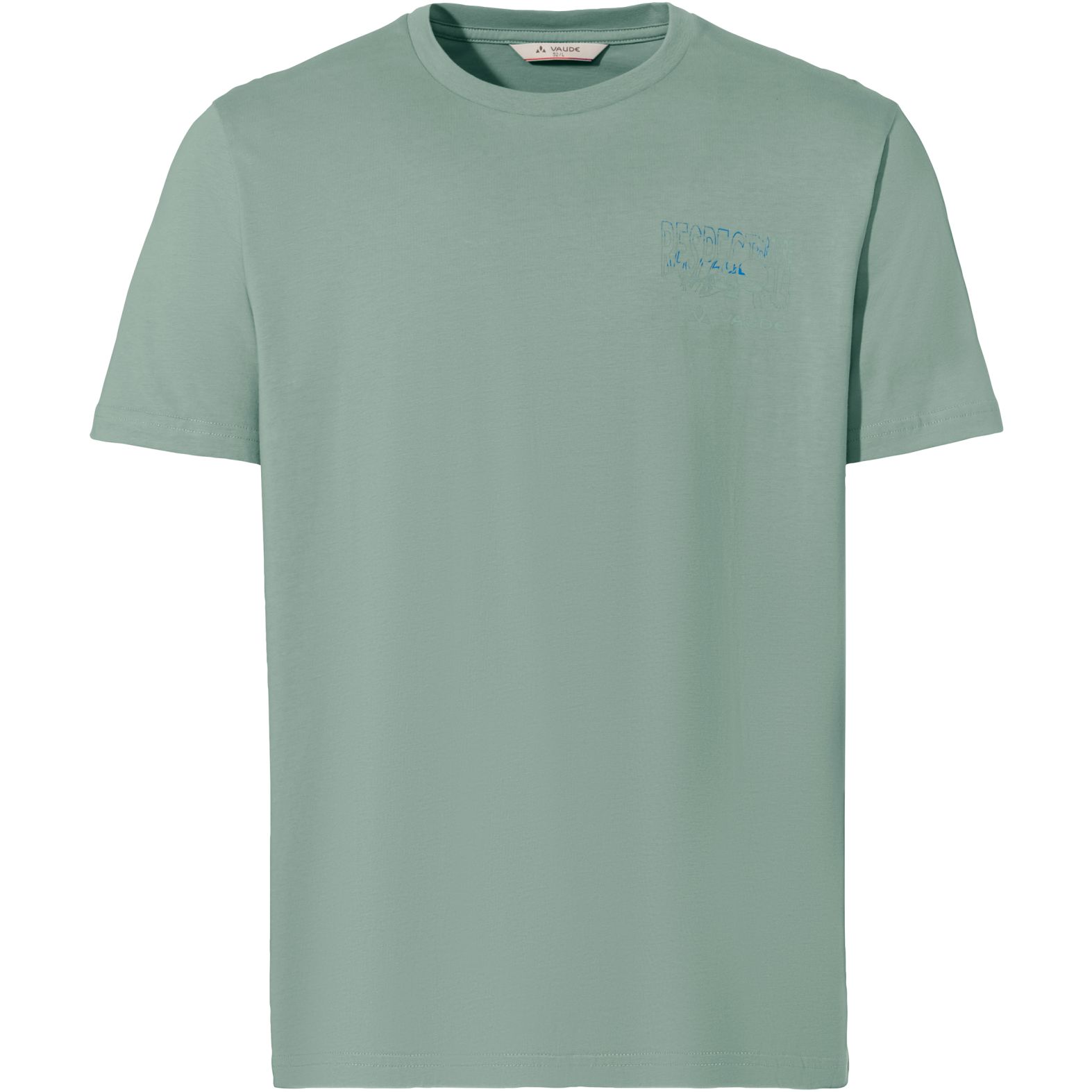 VAUDE Herren T-Shirt Mit Coolem Print – Bio-Baumwolle, Bequem & Atmungsaktiv