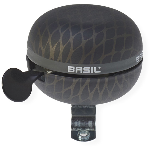 Productfoto van Basil Noir Bell Fietsbel - black metallic