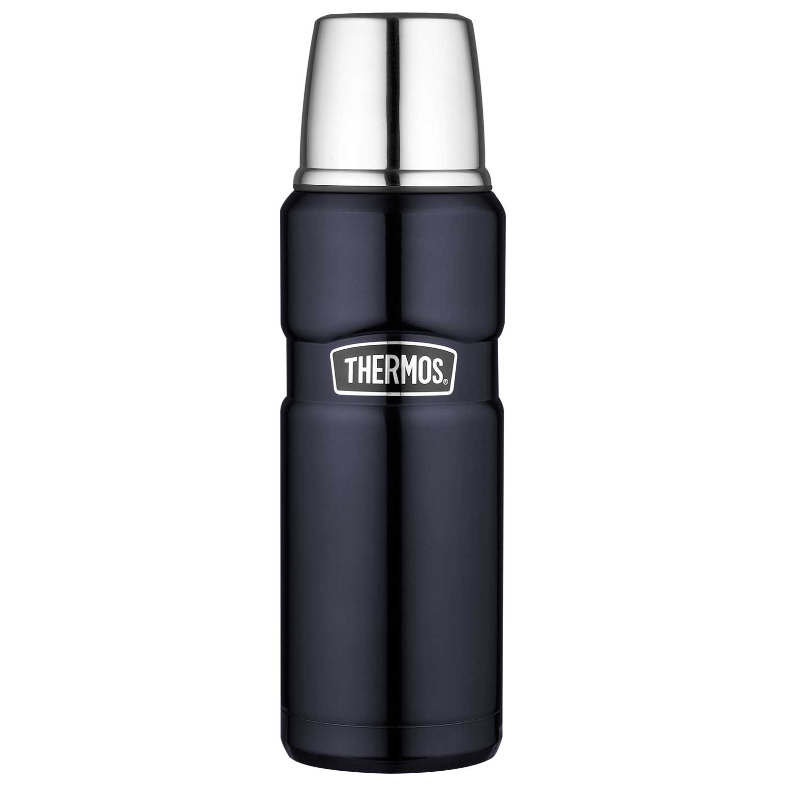 Produktbild von THERMOS® Stainless King 0.47L Thermosflasche - midnight blue polished