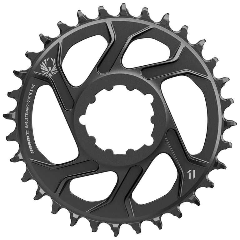 SRAM Eagle X-SYNC Direct Mount Chainring 6mm Offset black