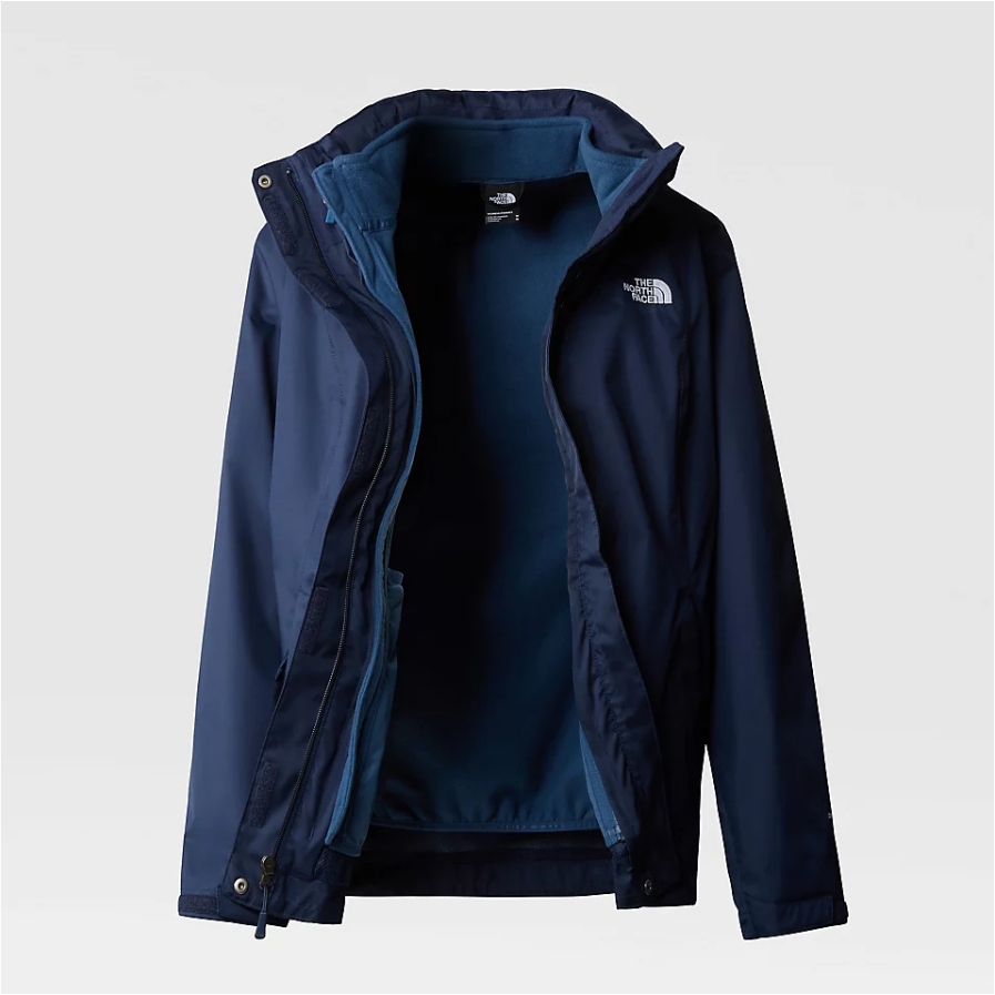 - Navy/Shady Women Jacket Face Blue Evolve The 3-in-1 Triclimate® Summit II North