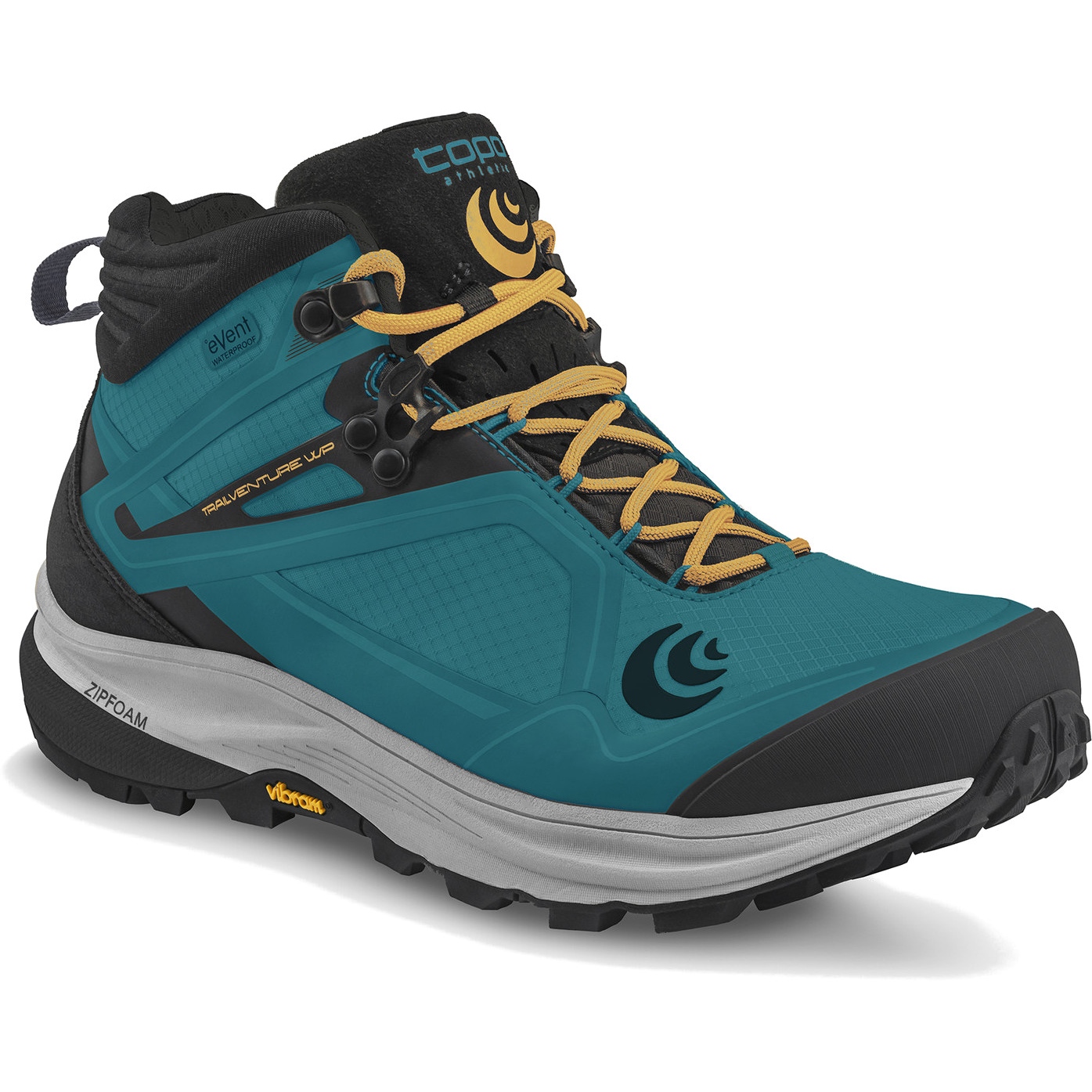 Picture of Topo Athletic Trailventure WP Women&#039;s Hiking Shoes - teal/gold