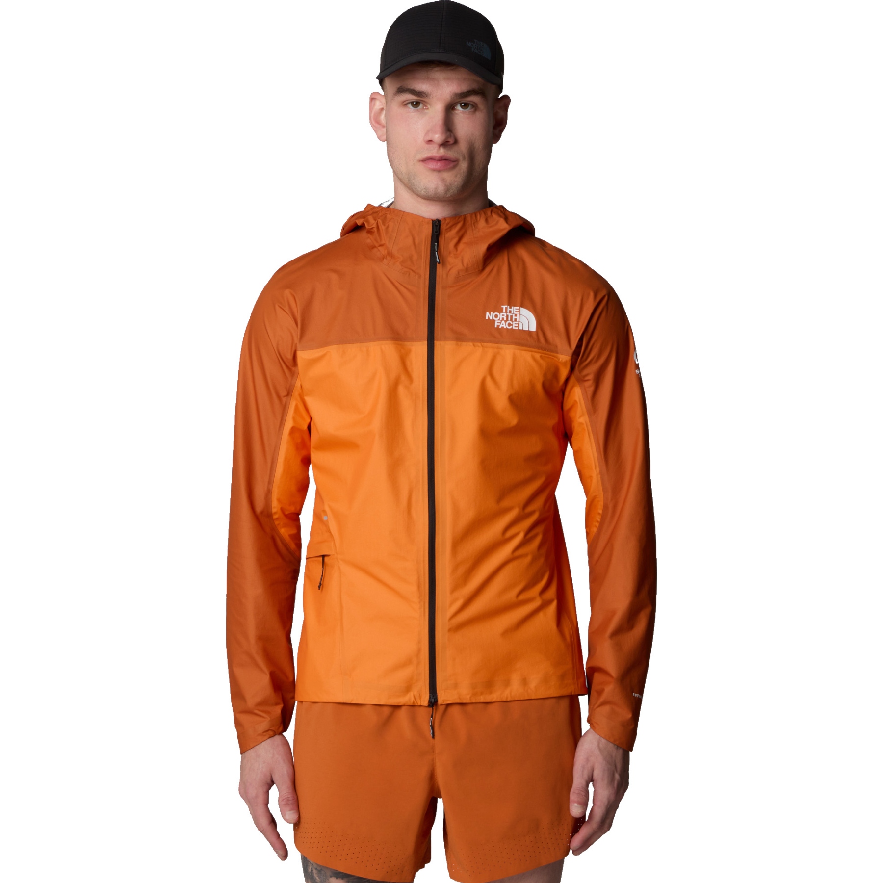 Productfoto van The North Face Summit Superior FUTURELIGHT™ Jas Heren - Digital Orange/Iron Bronze