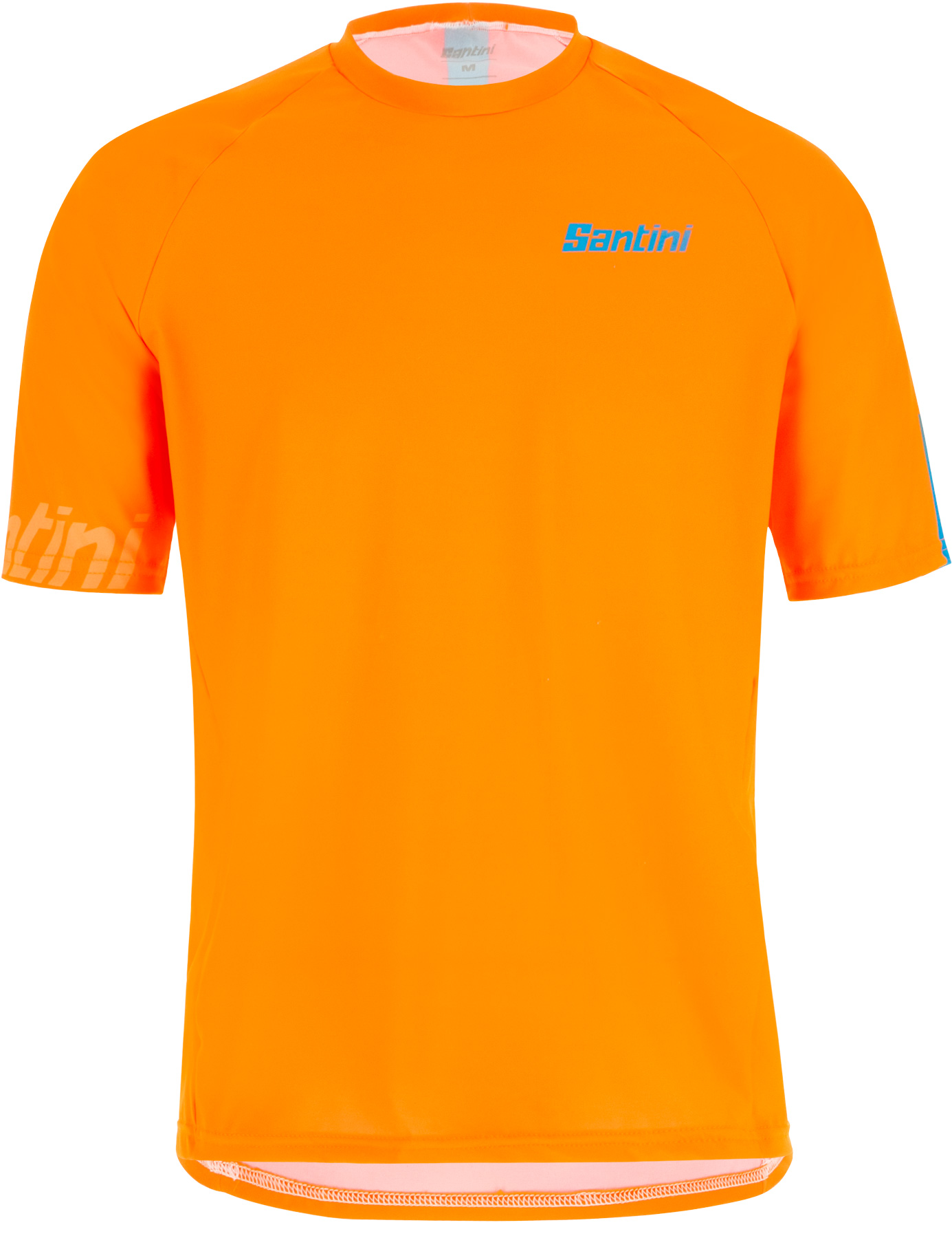 Picture of Santini Sasso MTB Jersey 0M499GLLSASSO - orange fluo AF