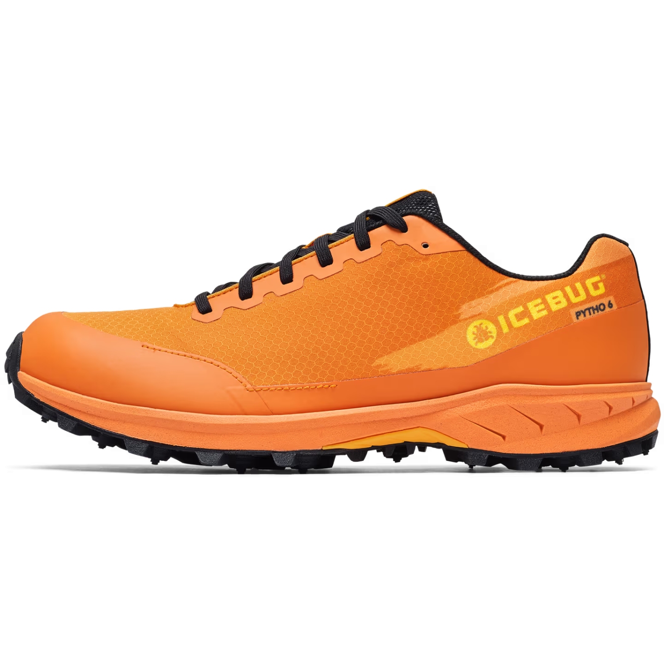 Мужские кроссовки для бега Icebug Pytho6 BUGrip Trail - EU 40 - mango/черный